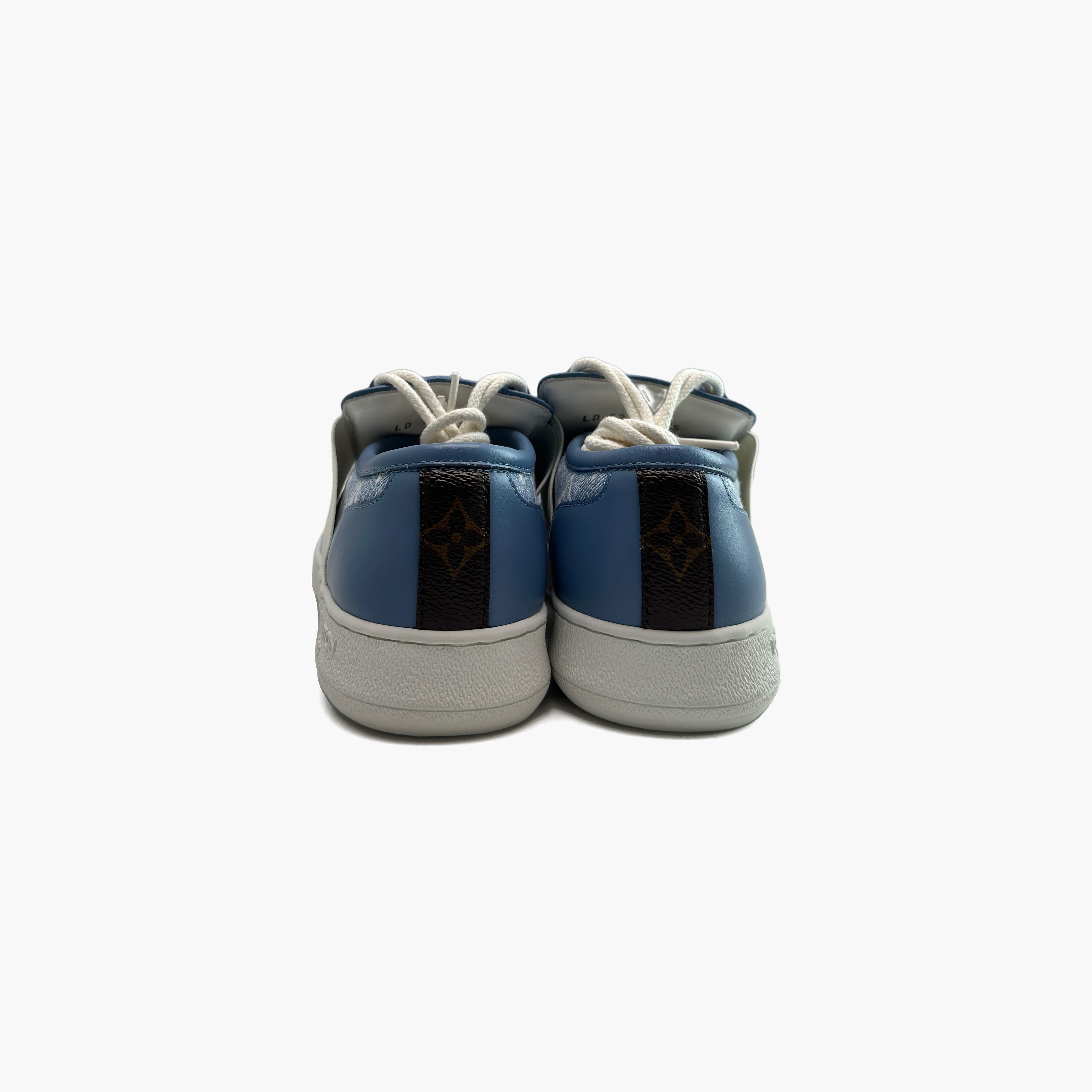 Louis Vuitton Louis Vuitton Monogram Denim Lous Low-Top Sneakers 35 Size US 5 / IT 35 - 6 Thumbnail