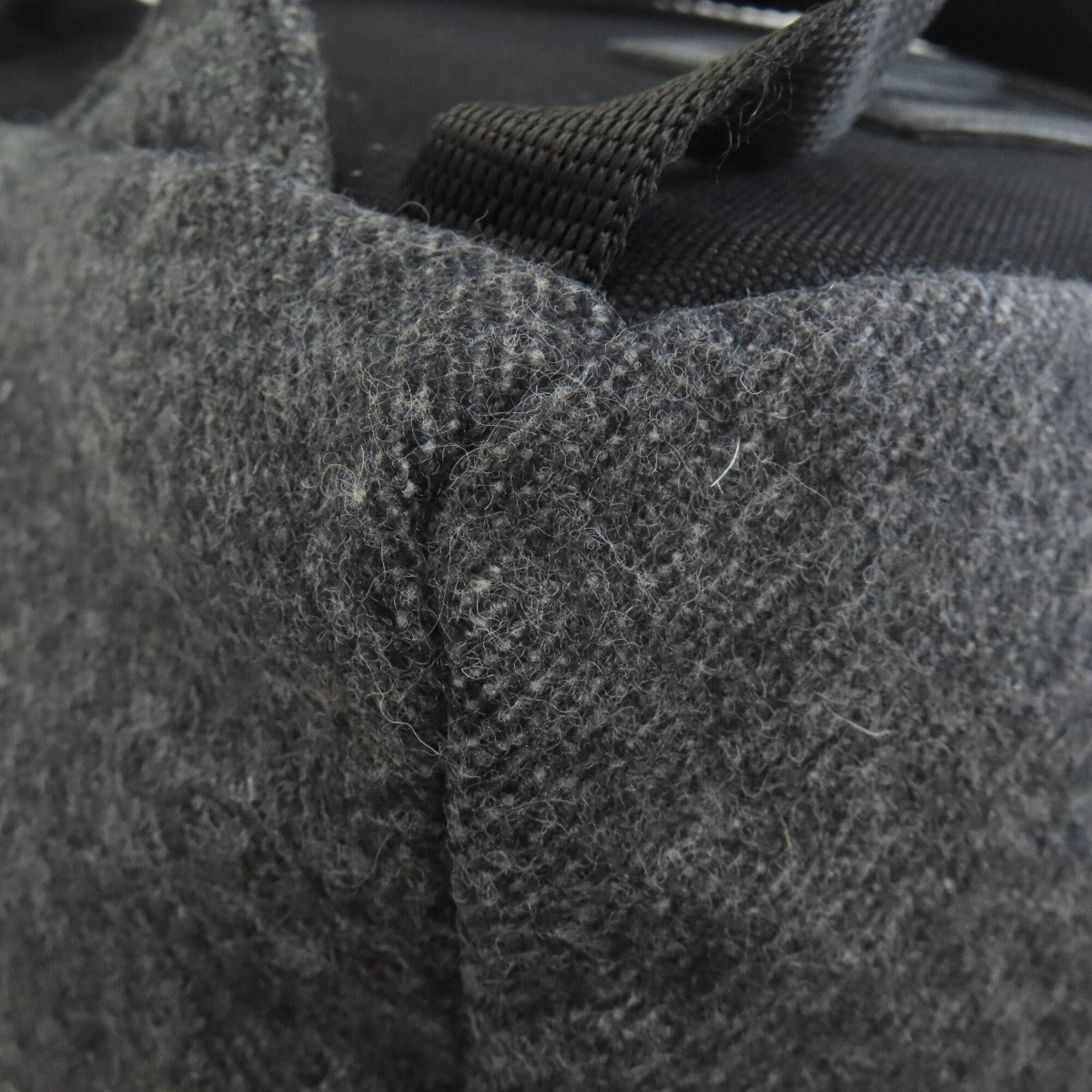 Prada Prada logo hardware backpack/daypack, wool, women's bag Size ONE SIZE - 21 Thumbnail