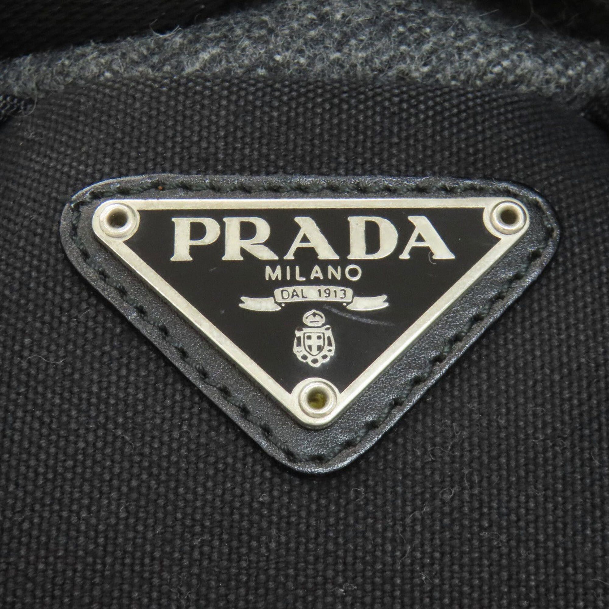 Prada Prada logo hardware backpack/daypack, wool, women's bag Size ONE SIZE - 9 Thumbnail