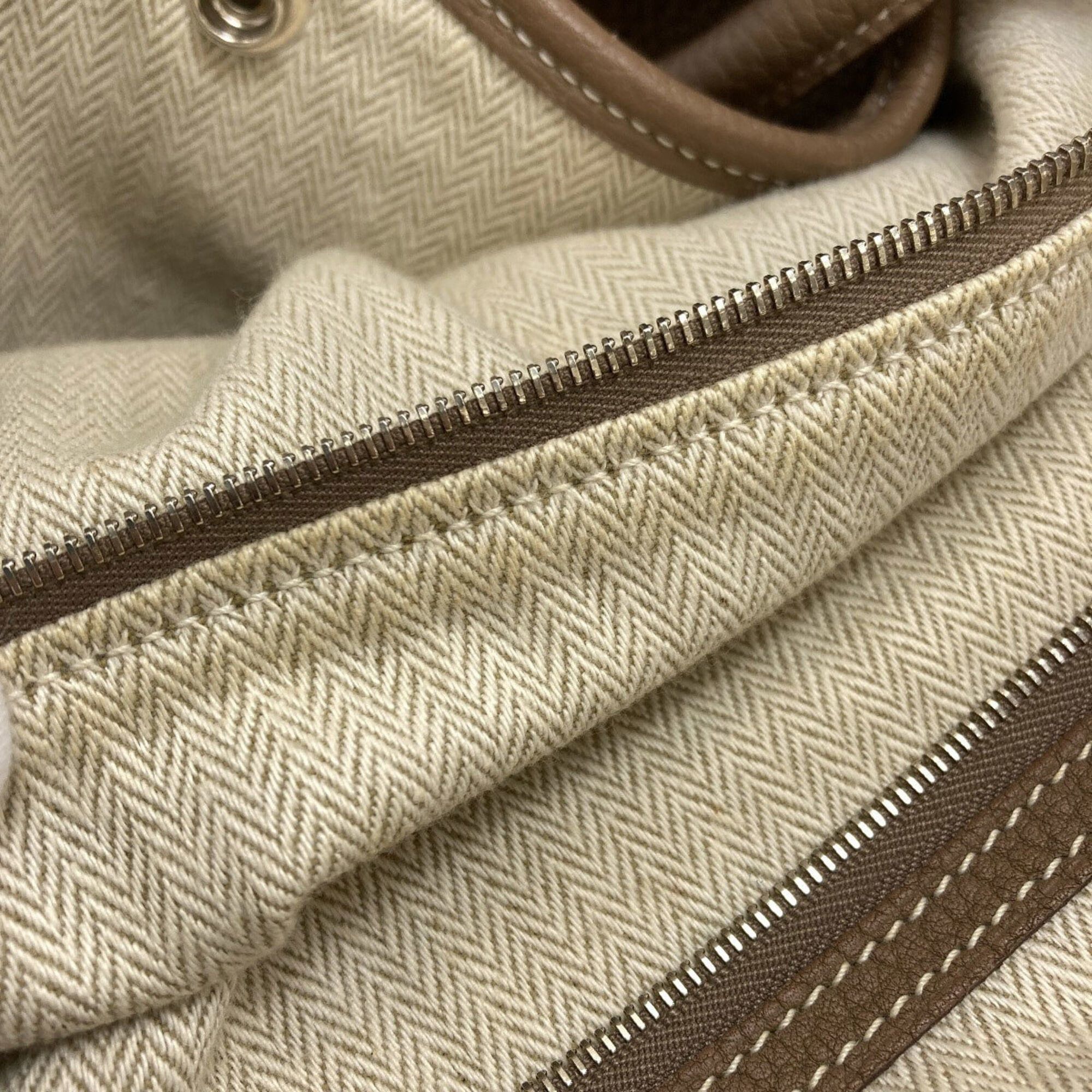 Hermes Hermes Garden Party PM Etoupe Tote Bag with Silver Hardware, Negonda Leather, for Women Size ONE SIZE - 10 Thumbnail
