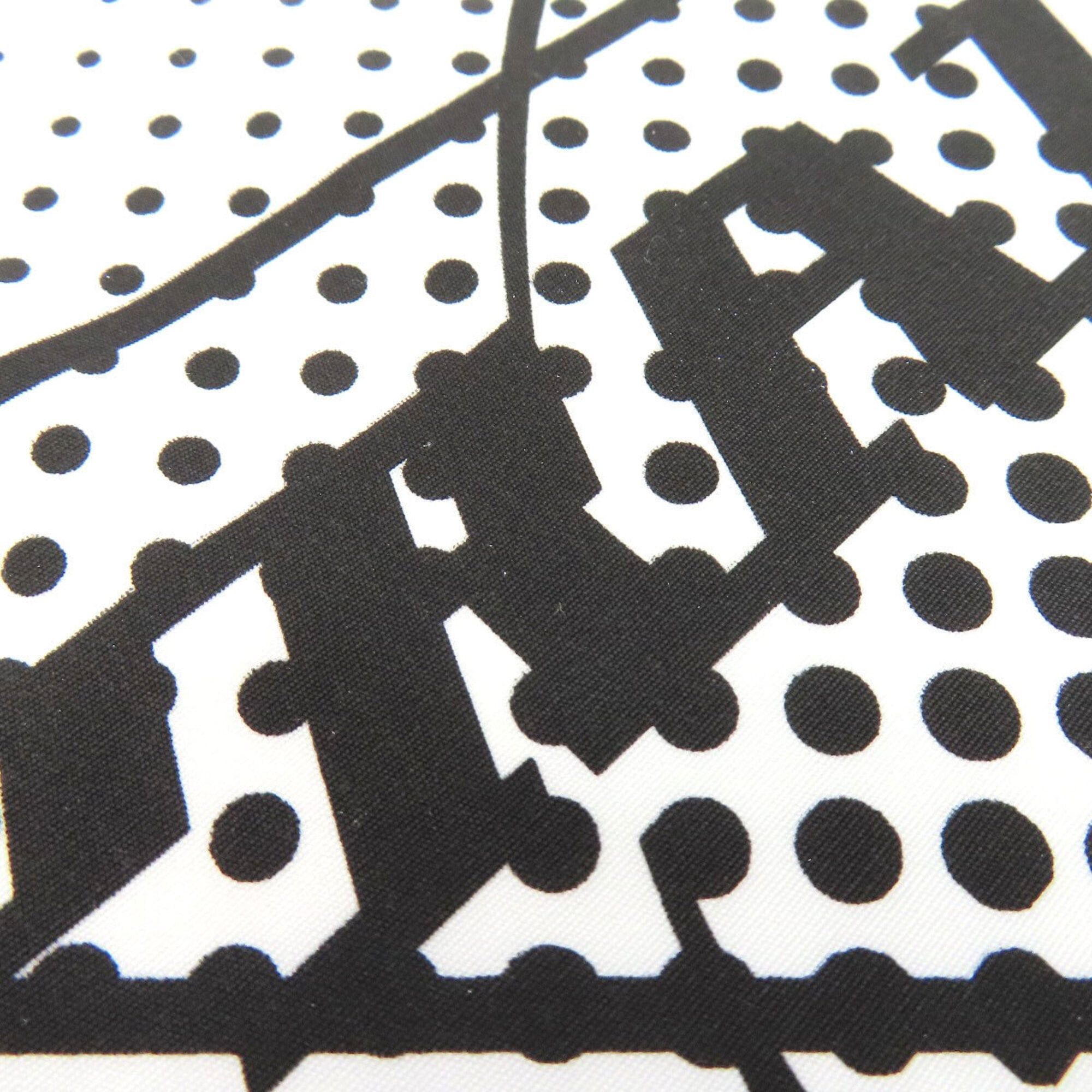 Prada Prada Triangle Dot Scarf/Muffler, Cotton, Women's Size ONE SIZE - 7 Thumbnail