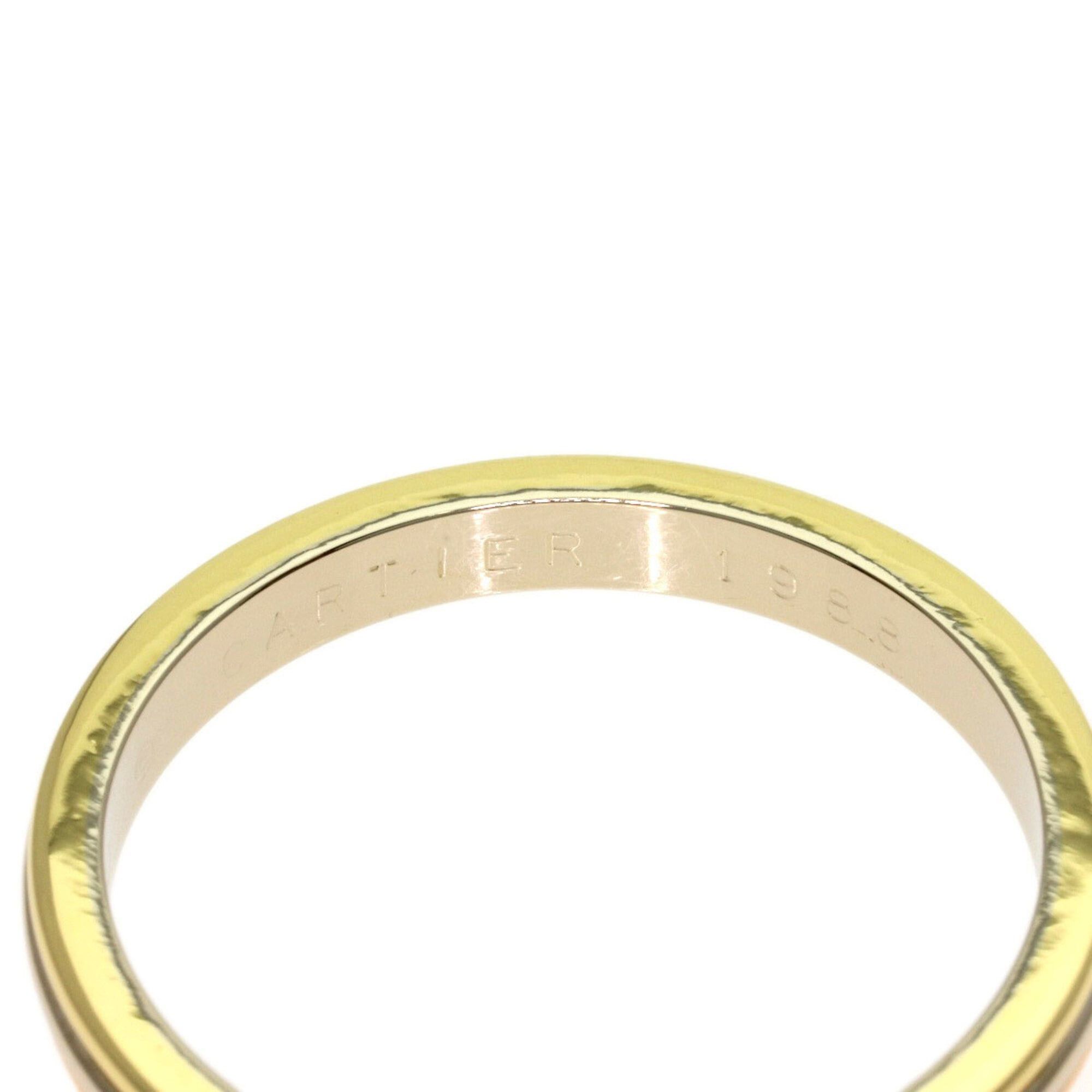 Cartier Cartier 3-color #60 Ring - 18K Yellow Gold/18K Pink White Gold Women's Size ONE SIZE - 7 Thumbnail