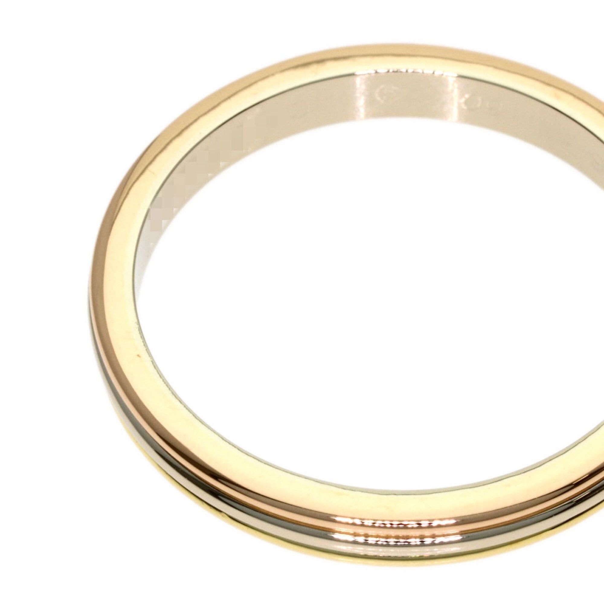 Cartier Cartier 3-color #60 Ring - 18K Yellow Gold/18K Pink White Gold Women's Size ONE SIZE - 9 Thumbnail