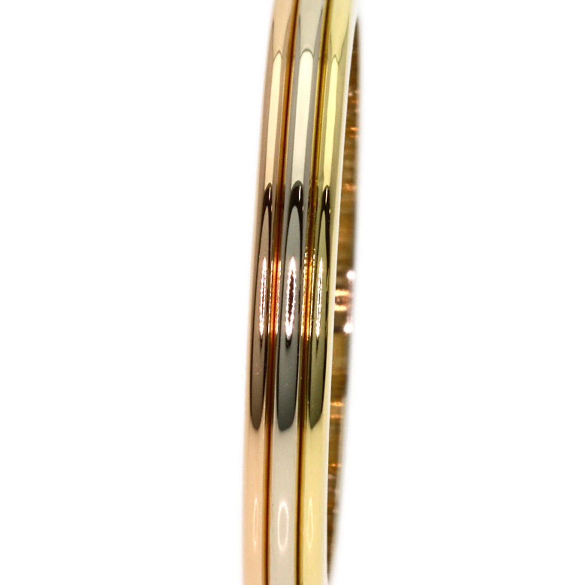 Cartier Cartier 3-color #60 Ring - 18K Yellow Gold/18K Pink White Gold Women's Size ONE SIZE - 8 Thumbnail
