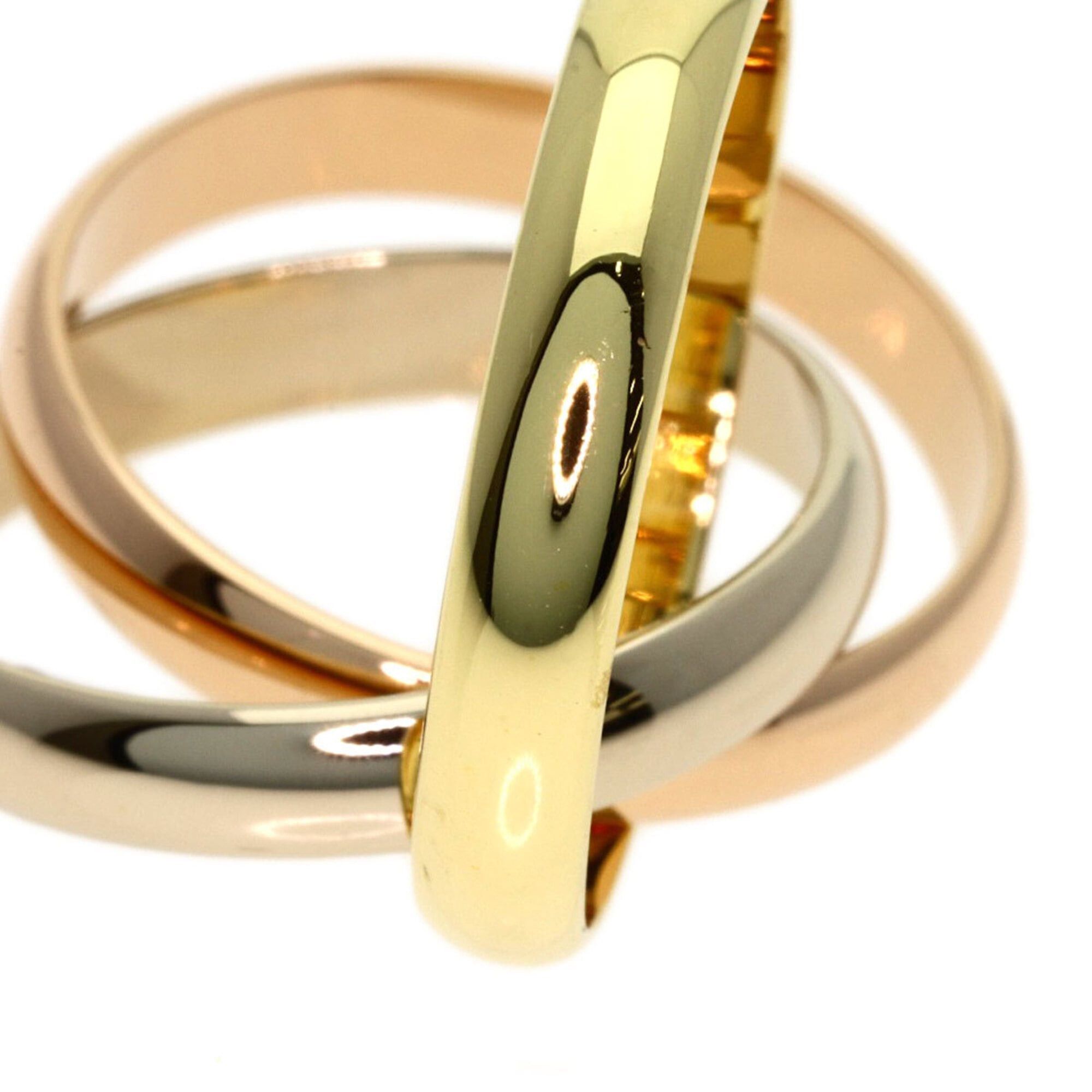 Cartier Cartier Trinity #54 Ring - 18K Yellow Gold/18K Pink White Gold Women's Size ONE SIZE - 9 Thumbnail