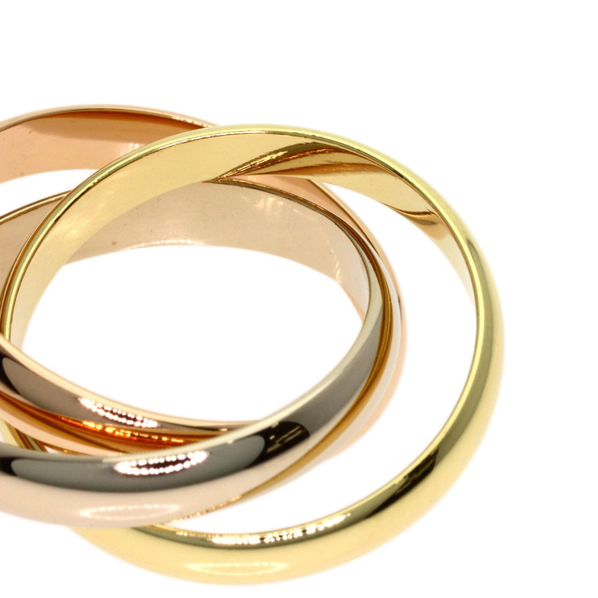 Cartier Cartier Trinity #54 Ring - 18K Yellow Gold/18K Pink White Gold Women's Size ONE SIZE - 5 Thumbnail