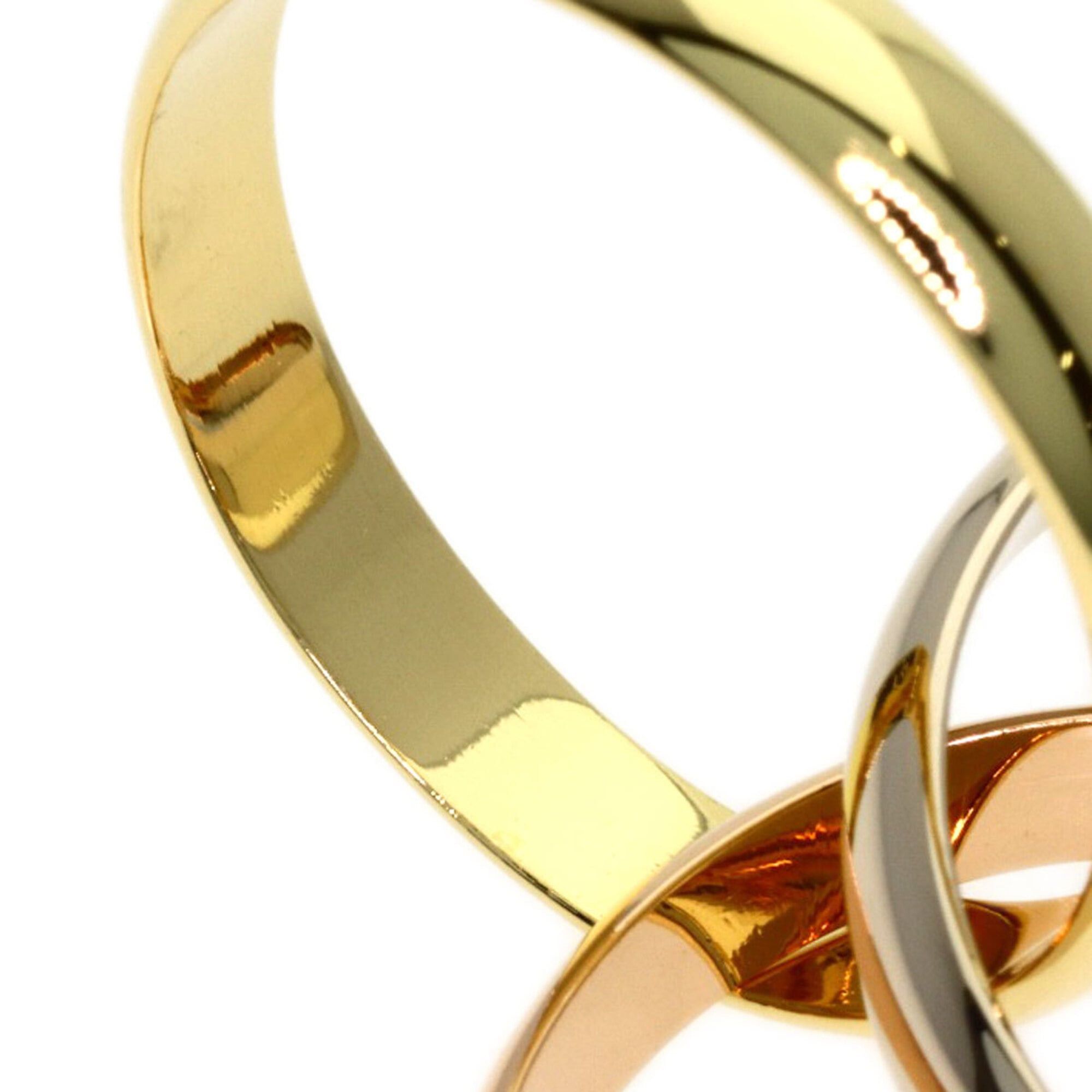 Cartier Cartier Trinity #54 Ring - 18K Yellow Gold/18K Pink White Gold Women's Size ONE SIZE - 8 Thumbnail