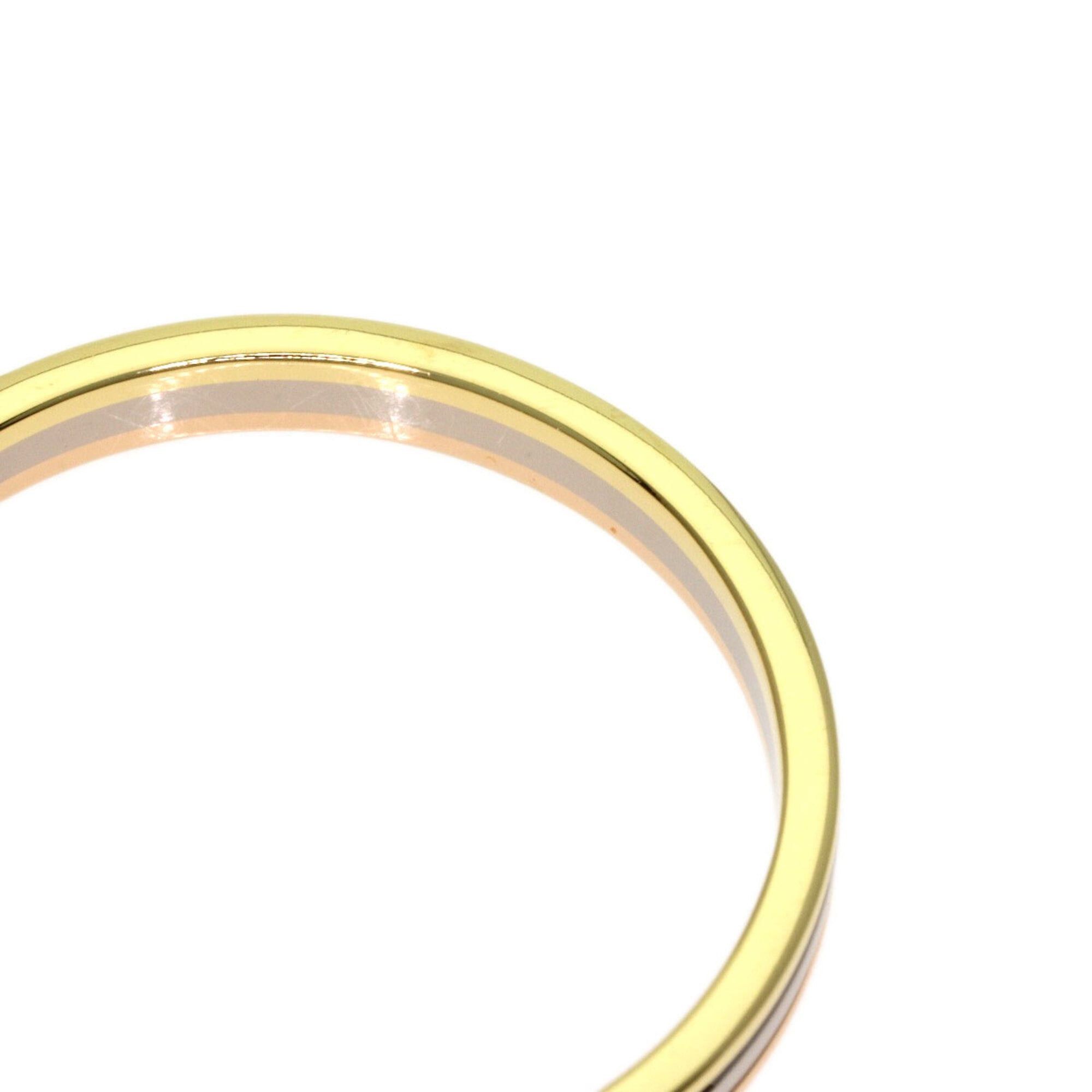 Cartier Cartier Three-Color #57 Ring - 18K Yellow Gold/18K Pink White Gold Women's Size ONE SIZE - 7 Thumbnail