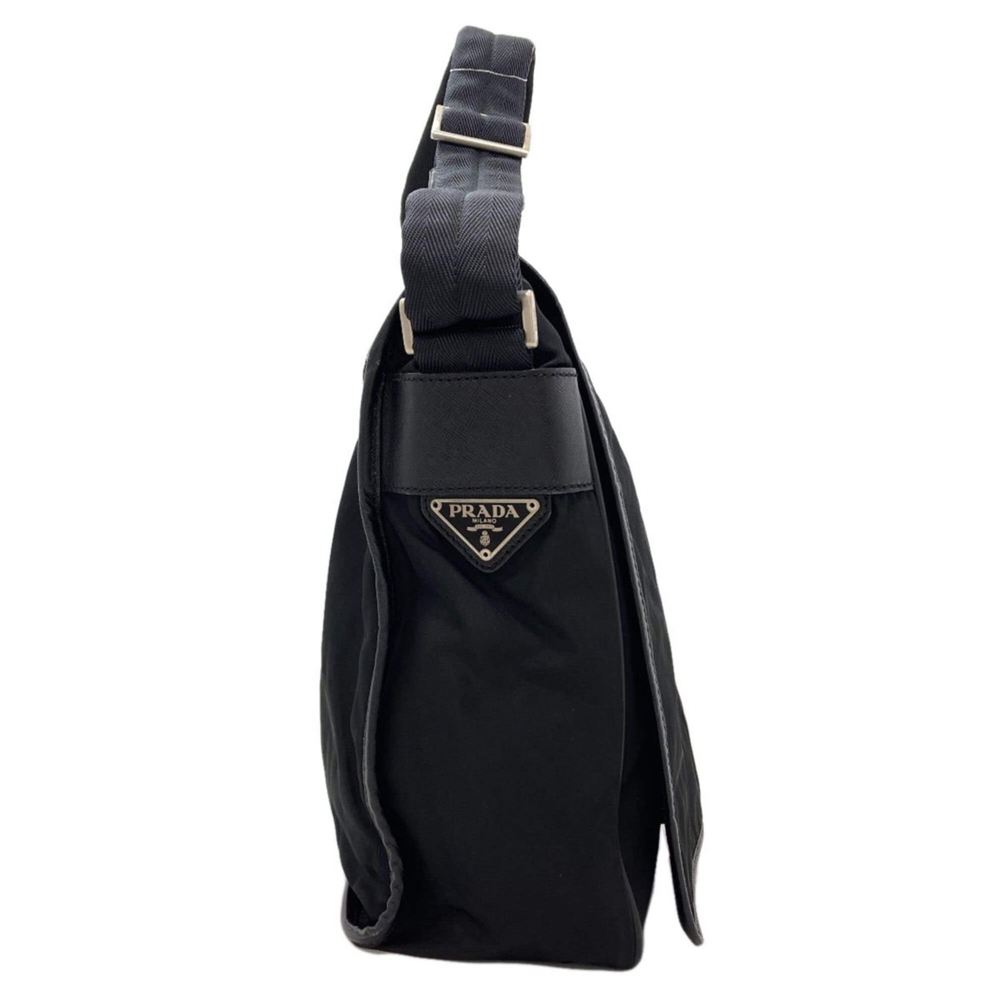 Prada Prada Logo Shoulder Bag, Nylon, Women's Size ONE SIZE - 3 Thumbnail