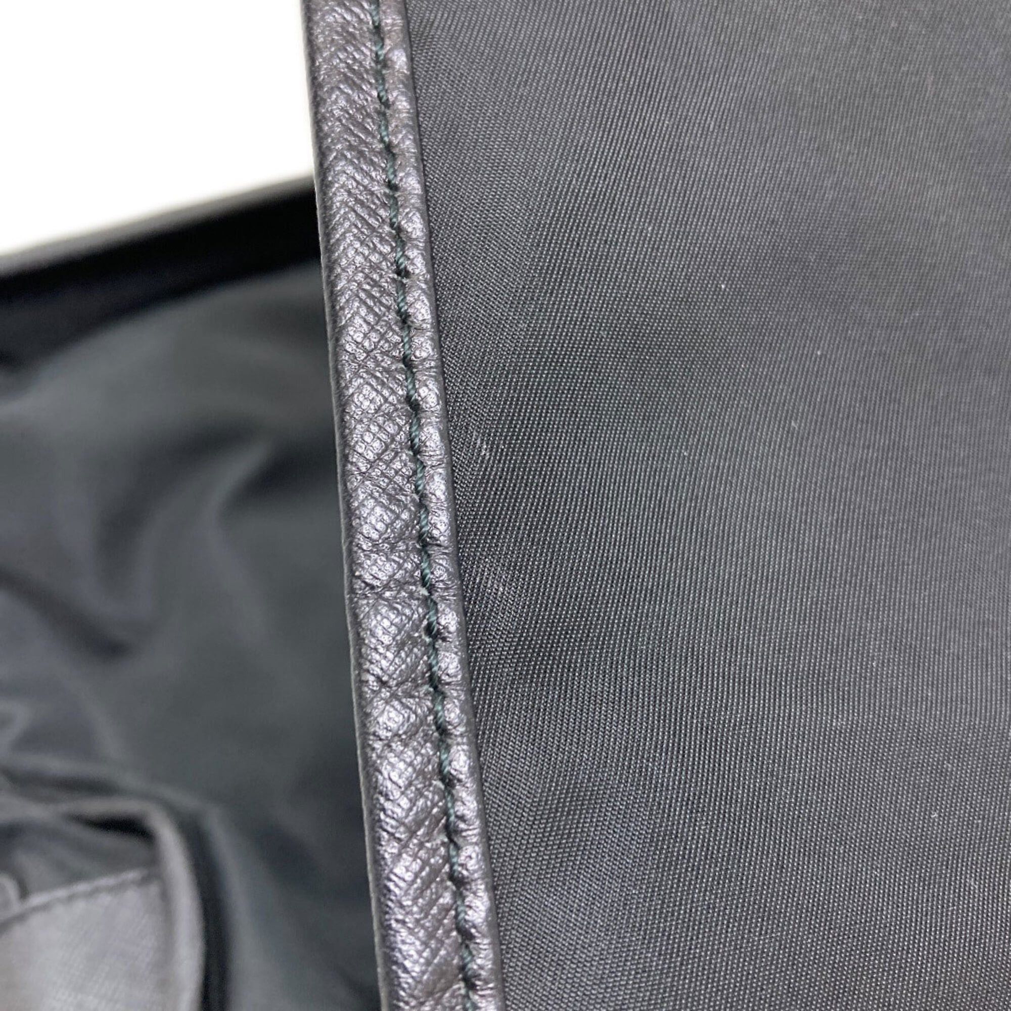 Prada Prada Logo Shoulder Bag, Nylon, Women's Size ONE SIZE - 11 Thumbnail