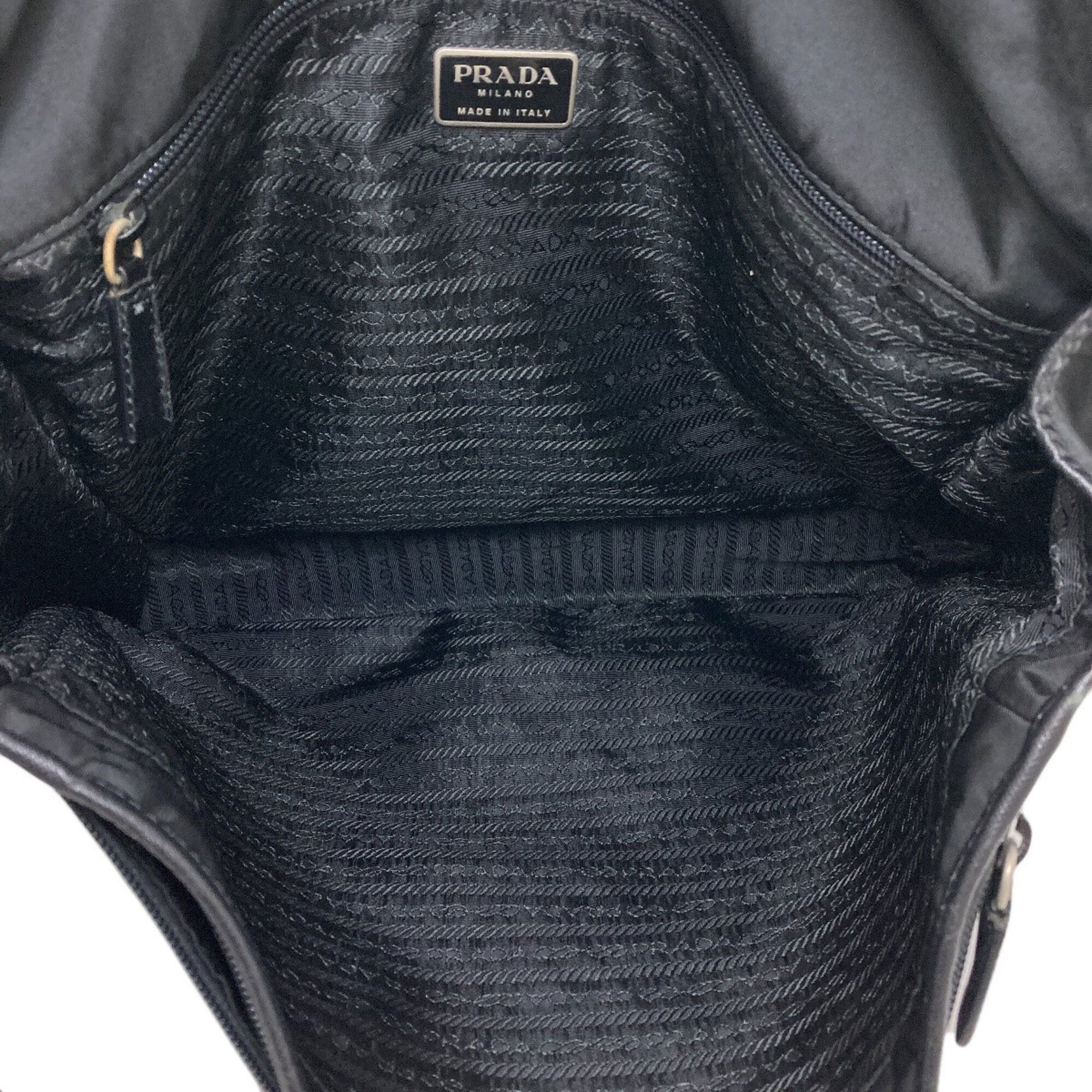Prada Prada Logo Shoulder Bag, Nylon, Women's Size ONE SIZE - 5 Thumbnail
