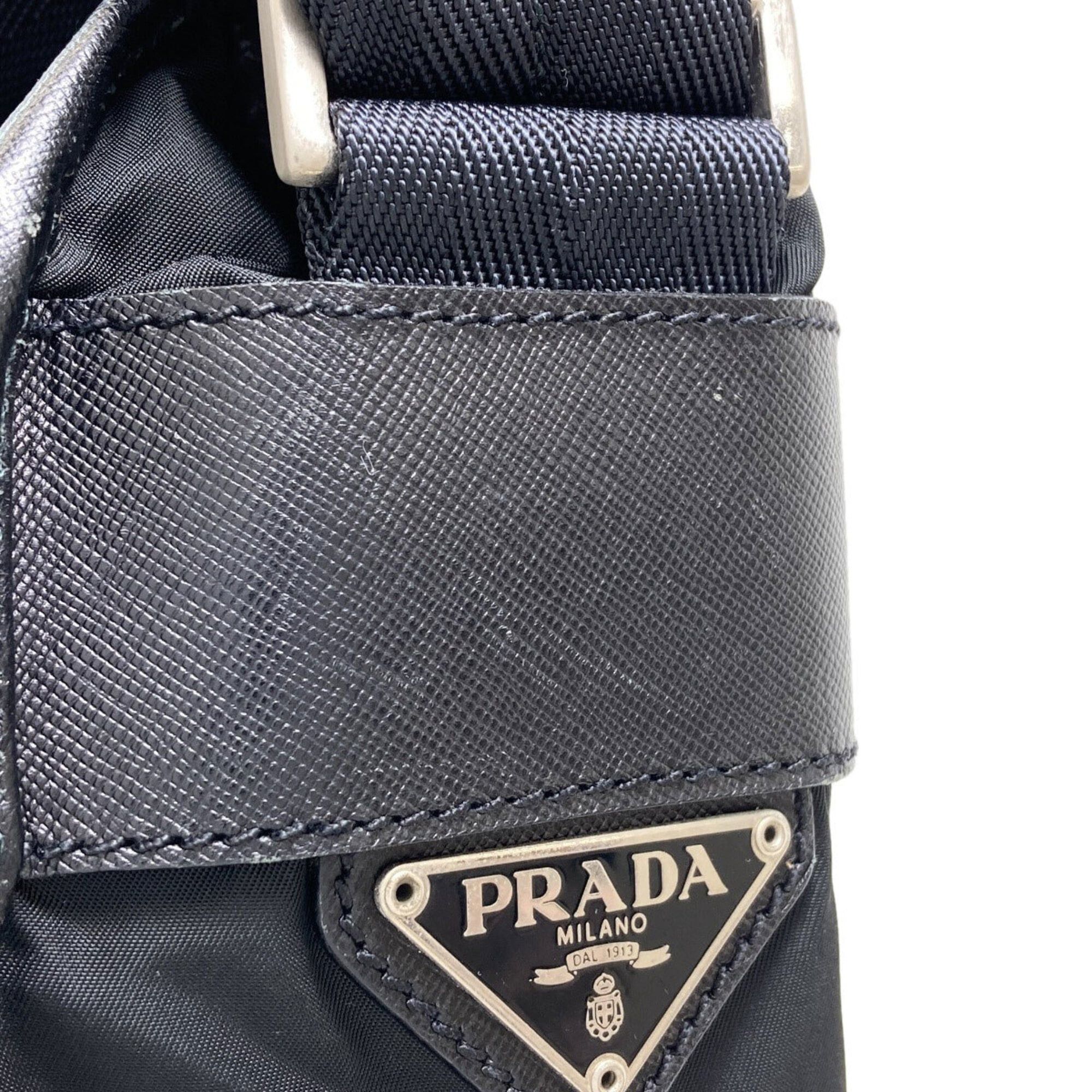 Prada Prada Logo Shoulder Bag, Nylon, Women's Size ONE SIZE - 17 Thumbnail