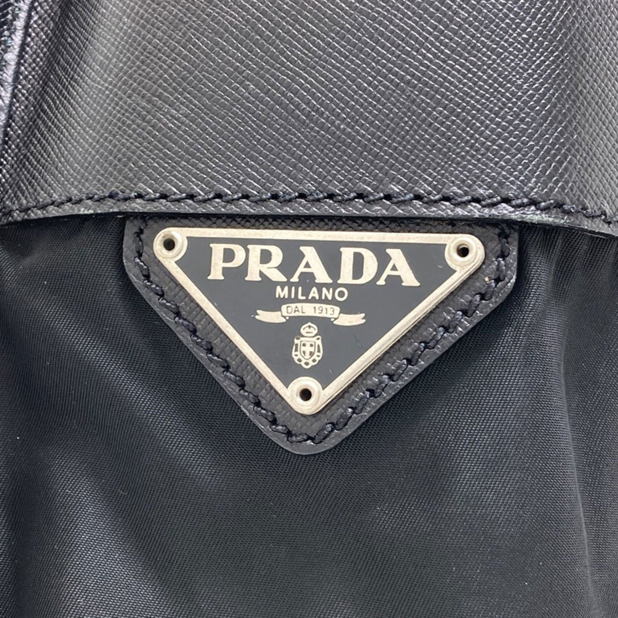 Prada Prada Logo Shoulder Bag, Nylon, Women's Size ONE SIZE - 8 Thumbnail