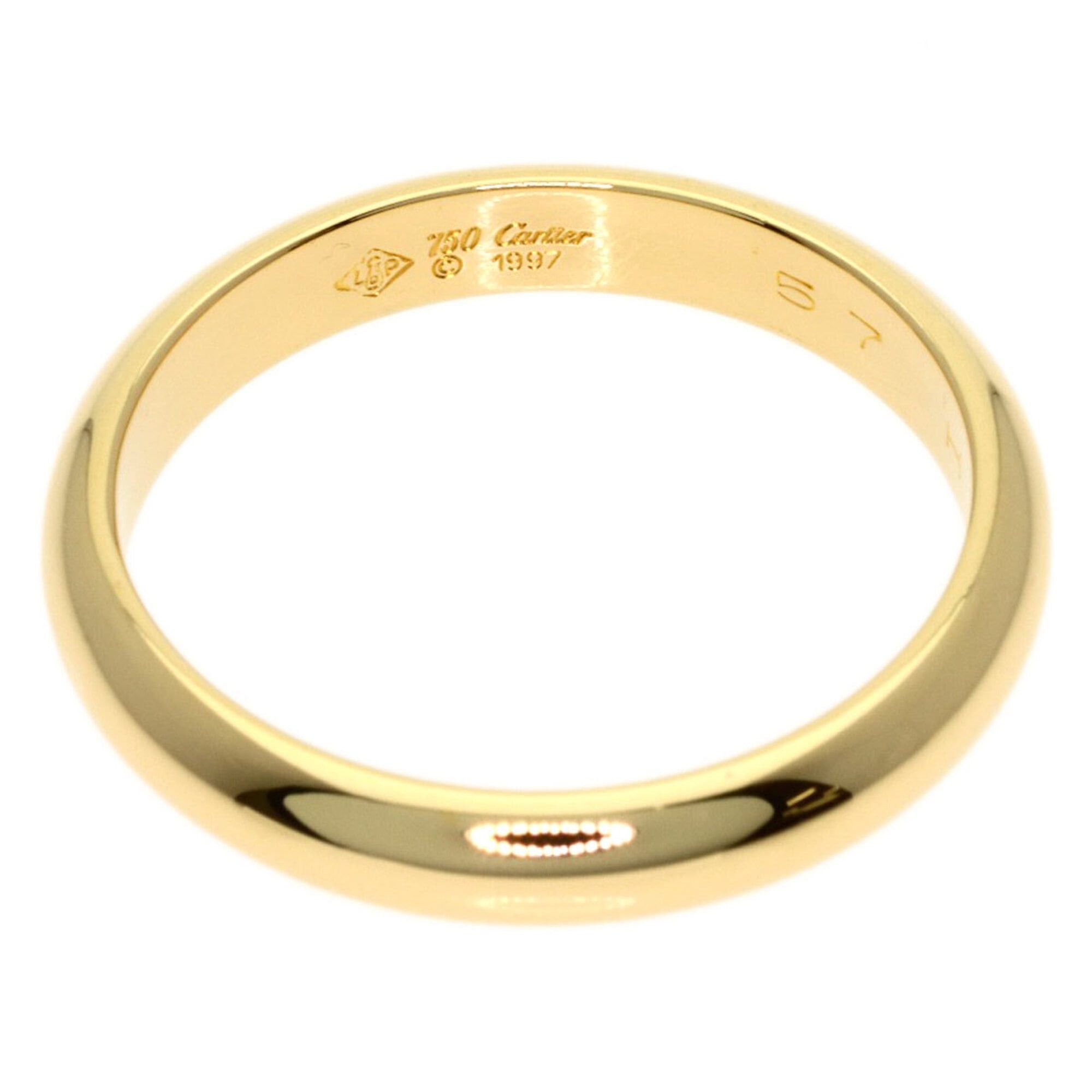 Cartier Cartier Wedding Ring #57, 18K Yellow Gold, Women's Size ONE SIZE - 5 Thumbnail