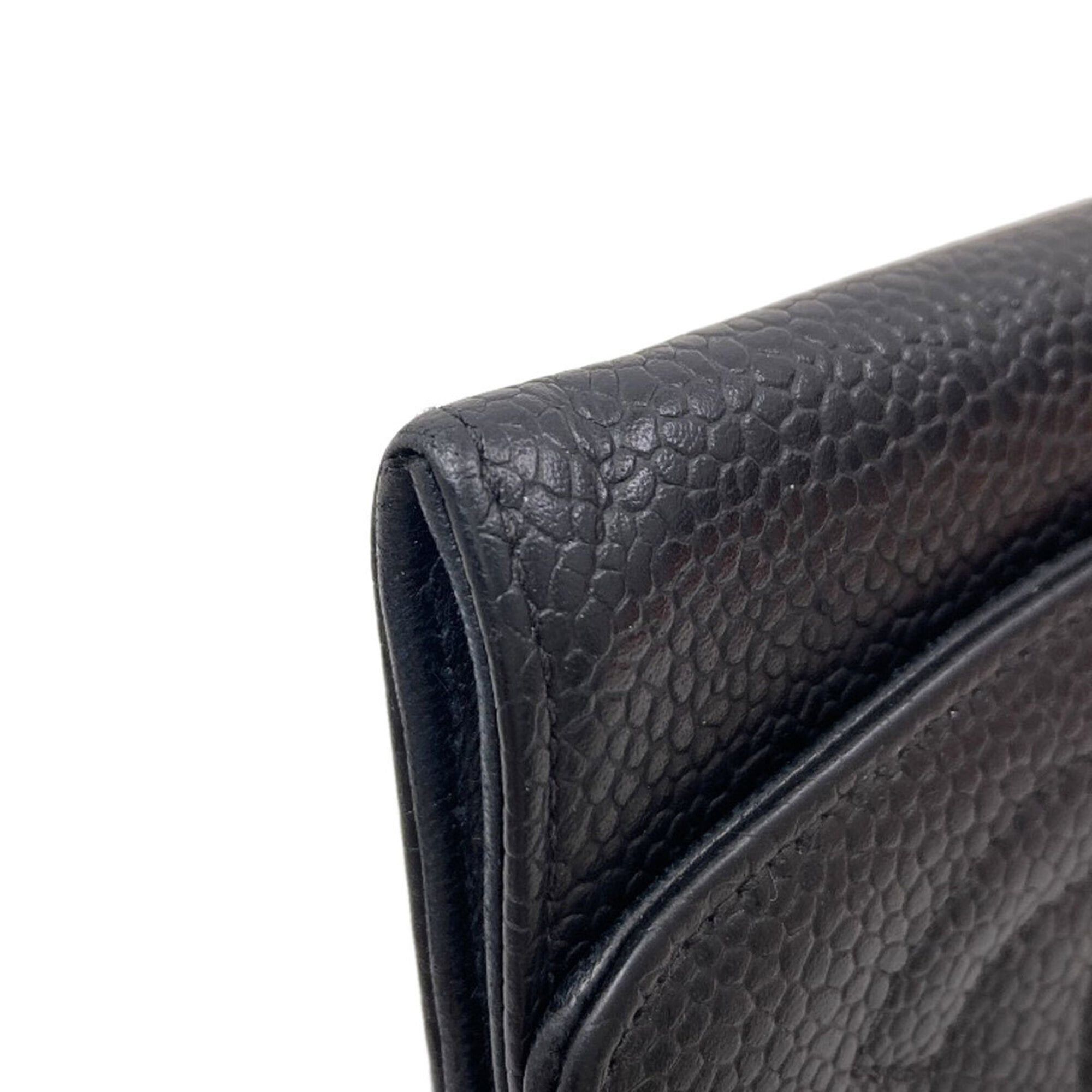 Chanel Chanel Coco Mark Stitch Gold Hardware Coin Case, Grained Calfskin, Women's Size ONE SIZE - 18 Thumbnail