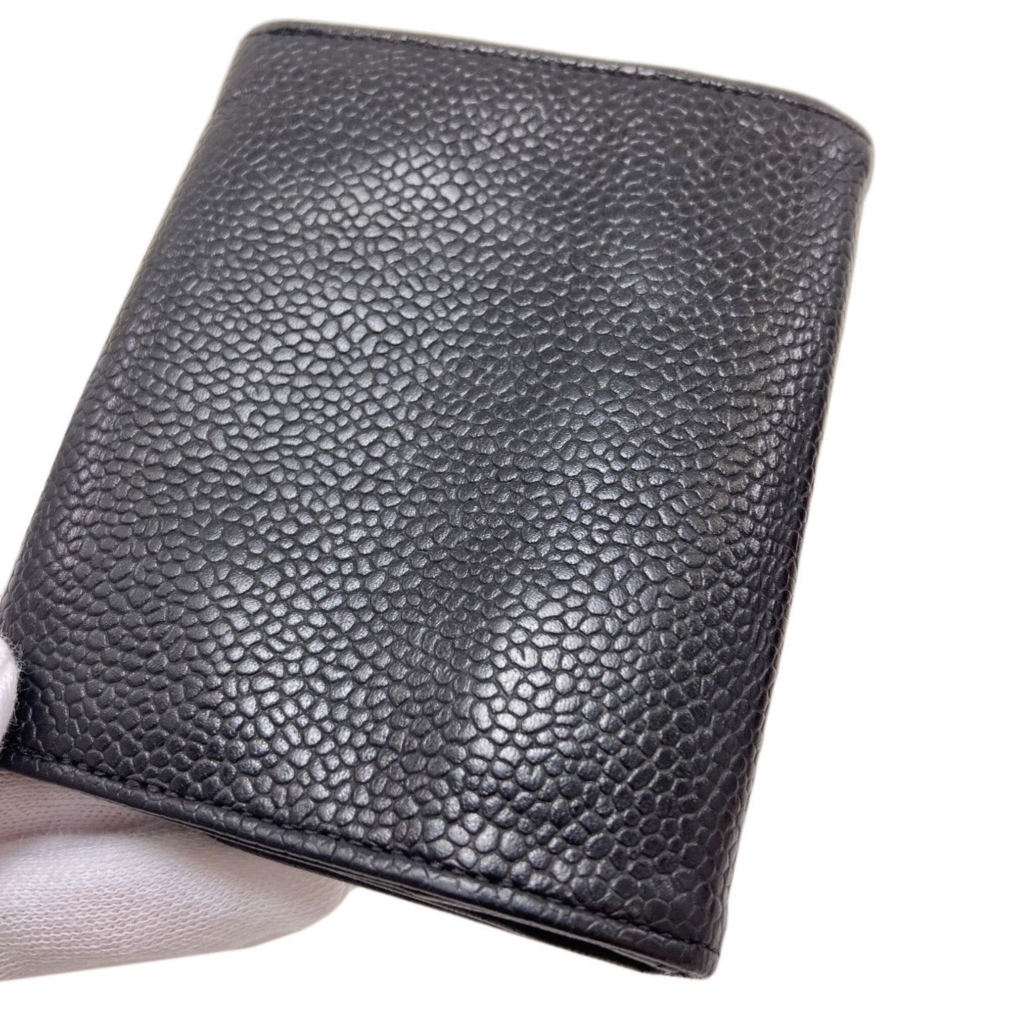 Chanel Chanel Coco Mark Stitch Gold Hardware Coin Case, Grained Calfskin, Women's Size ONE SIZE - 14 Thumbnail