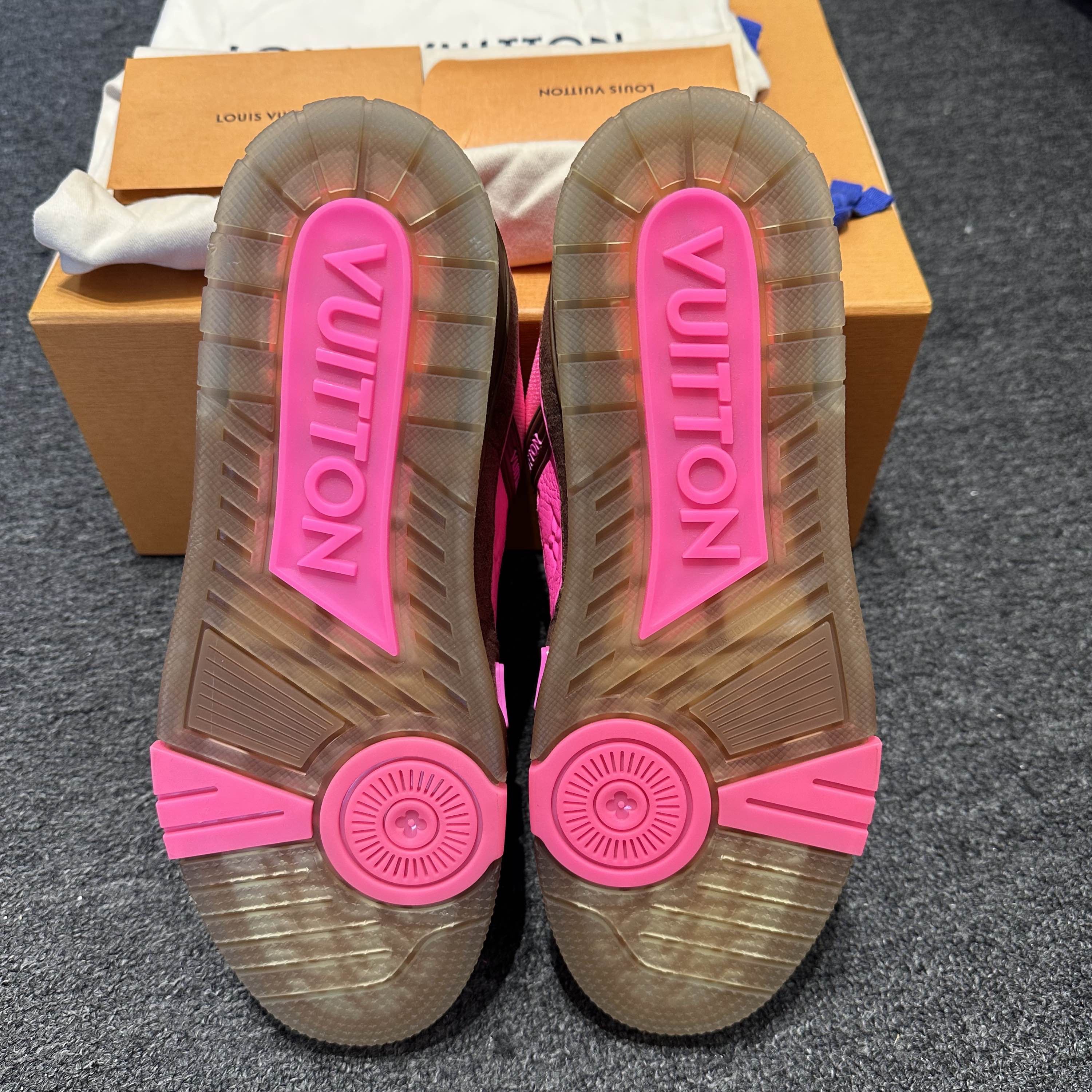 Louis Vuitton Louis Vuitton Trainer Low-Top Sneakers Size 10 Size US 10 / EU 43 - 4 Thumbnail