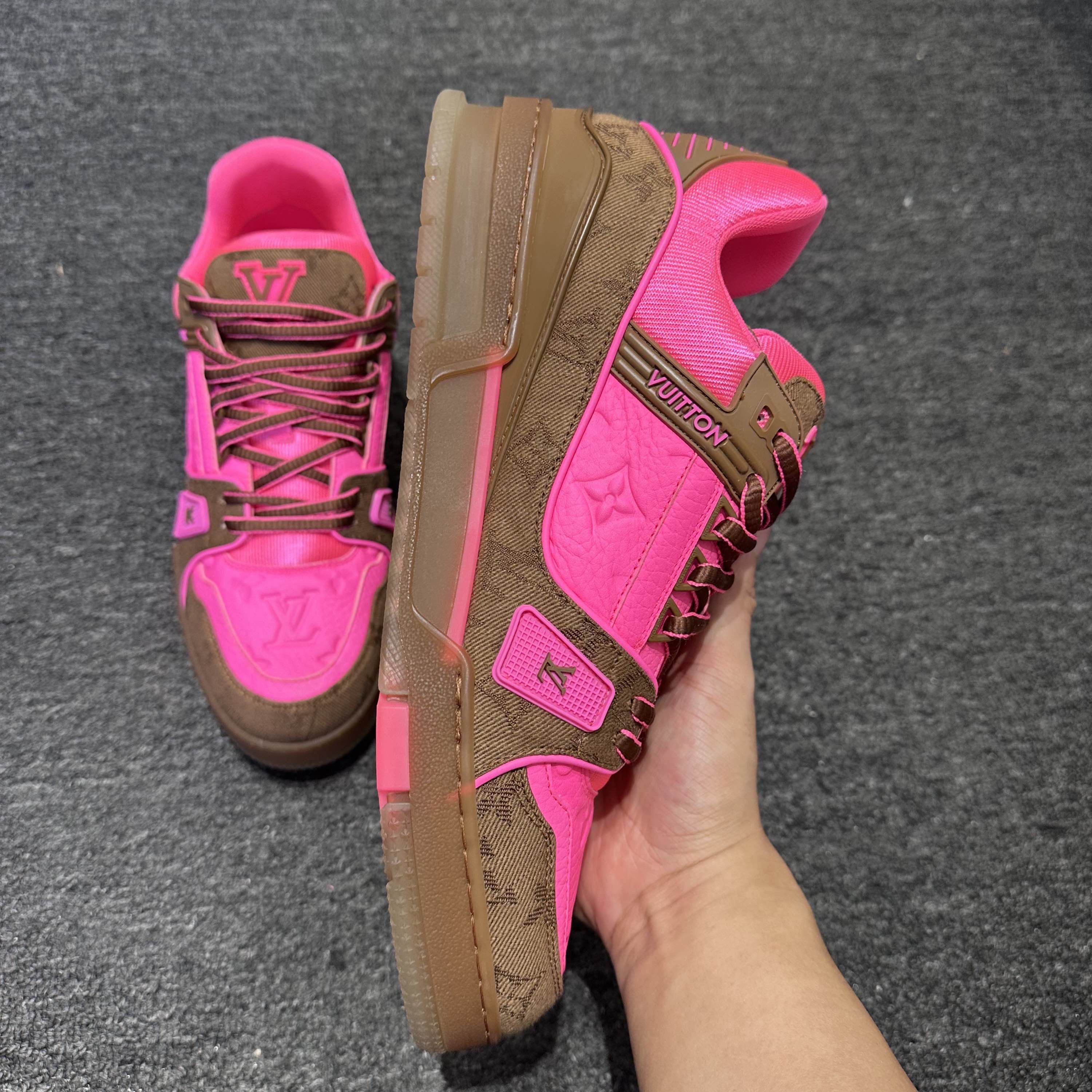 Louis Vuitton Louis Vuitton Trainer Low-Top Sneakers Size 10 Size US 10 / EU 43 - 13 Thumbnail