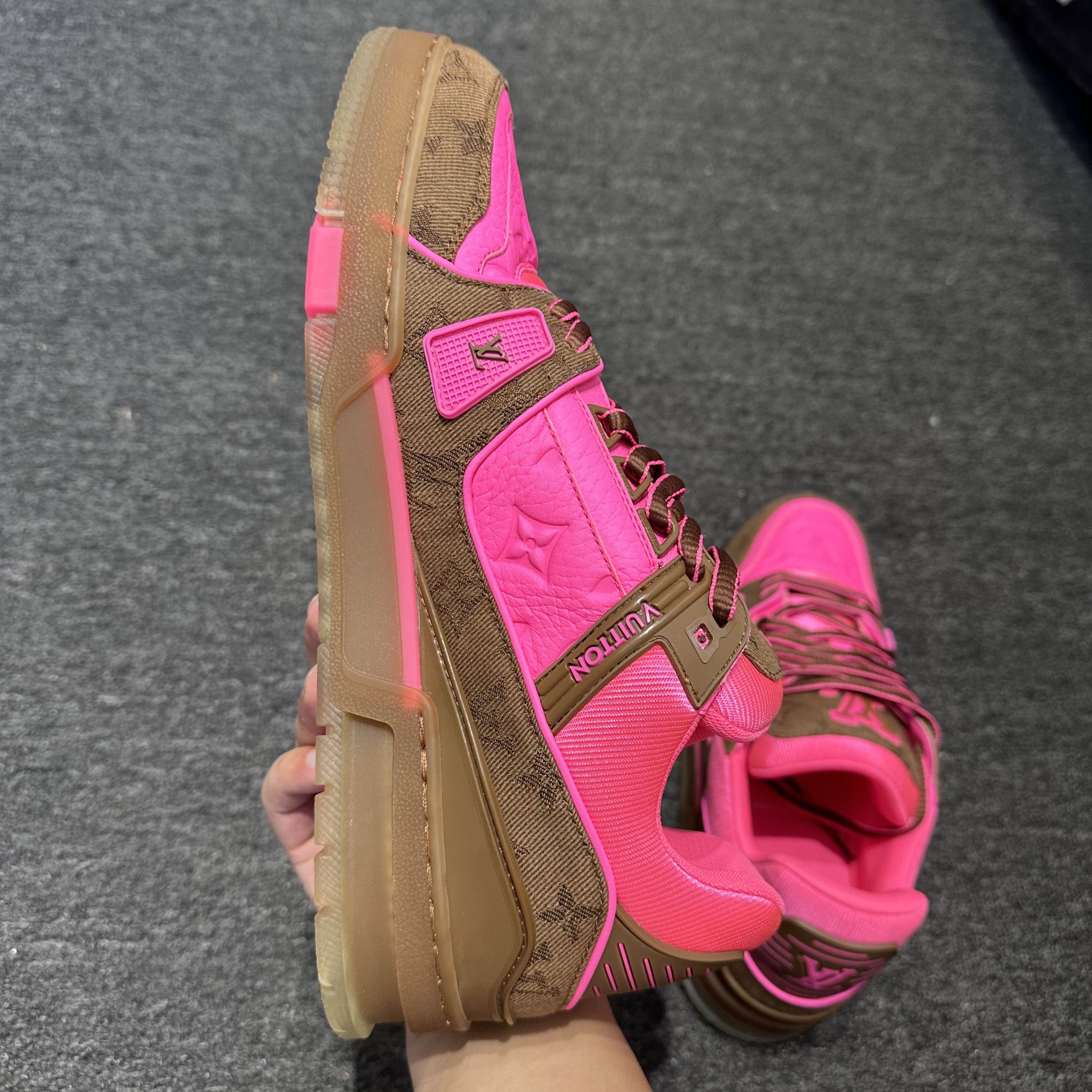 Louis Vuitton Louis Vuitton Trainer Low-Top Sneakers Size 10 Size US 10 / EU 43 - 18 Thumbnail