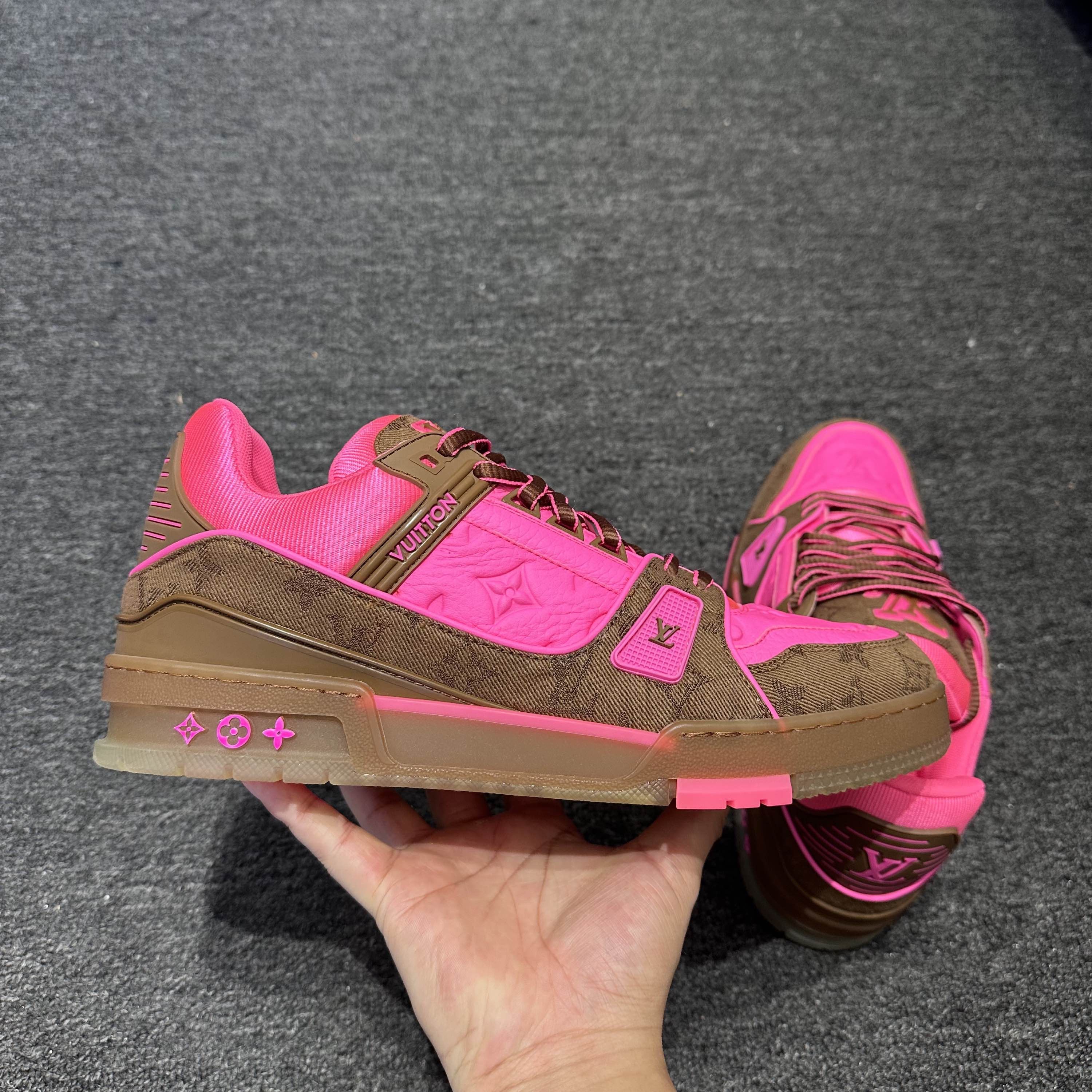 Louis Vuitton Louis Vuitton Trainer Low-Top Sneakers Size 10 Size US 10 / EU 43 - 16 Thumbnail
