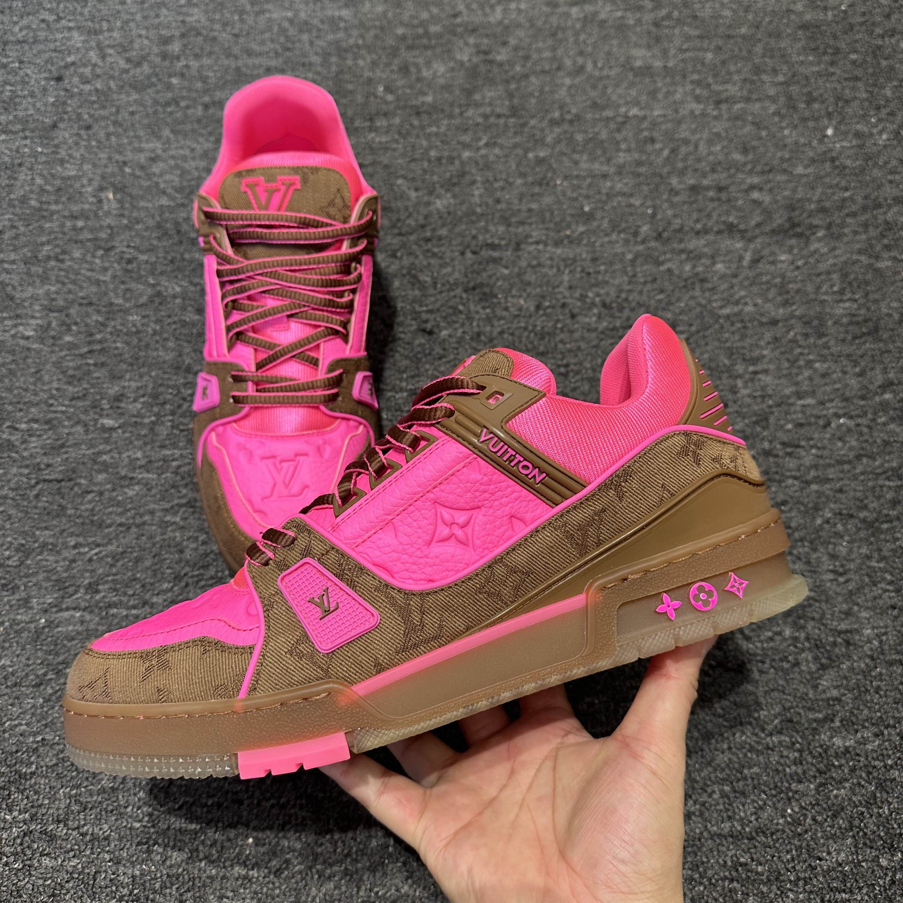 Louis Vuitton Louis Vuitton Trainer Low-Top Sneakers Size 10 Size US 10 / EU 43 - 11 Thumbnail