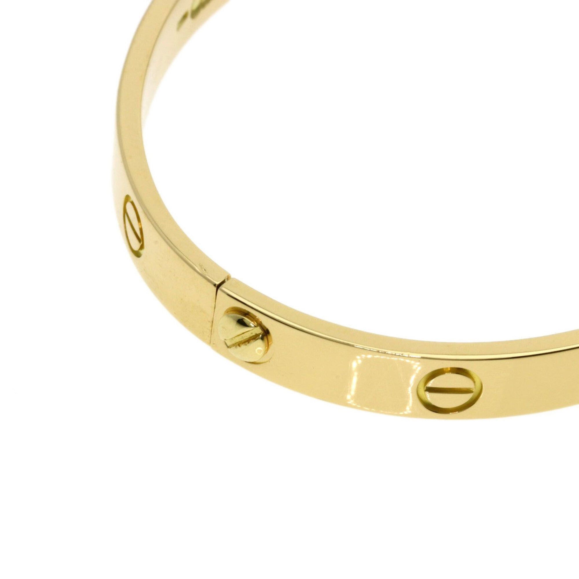 Cartier Cartier Love Bracelet (No Screwdriver) #17 Bracelet, 18K Yellow Gold, Women's Size ONE SIZE - 6 Thumbnail