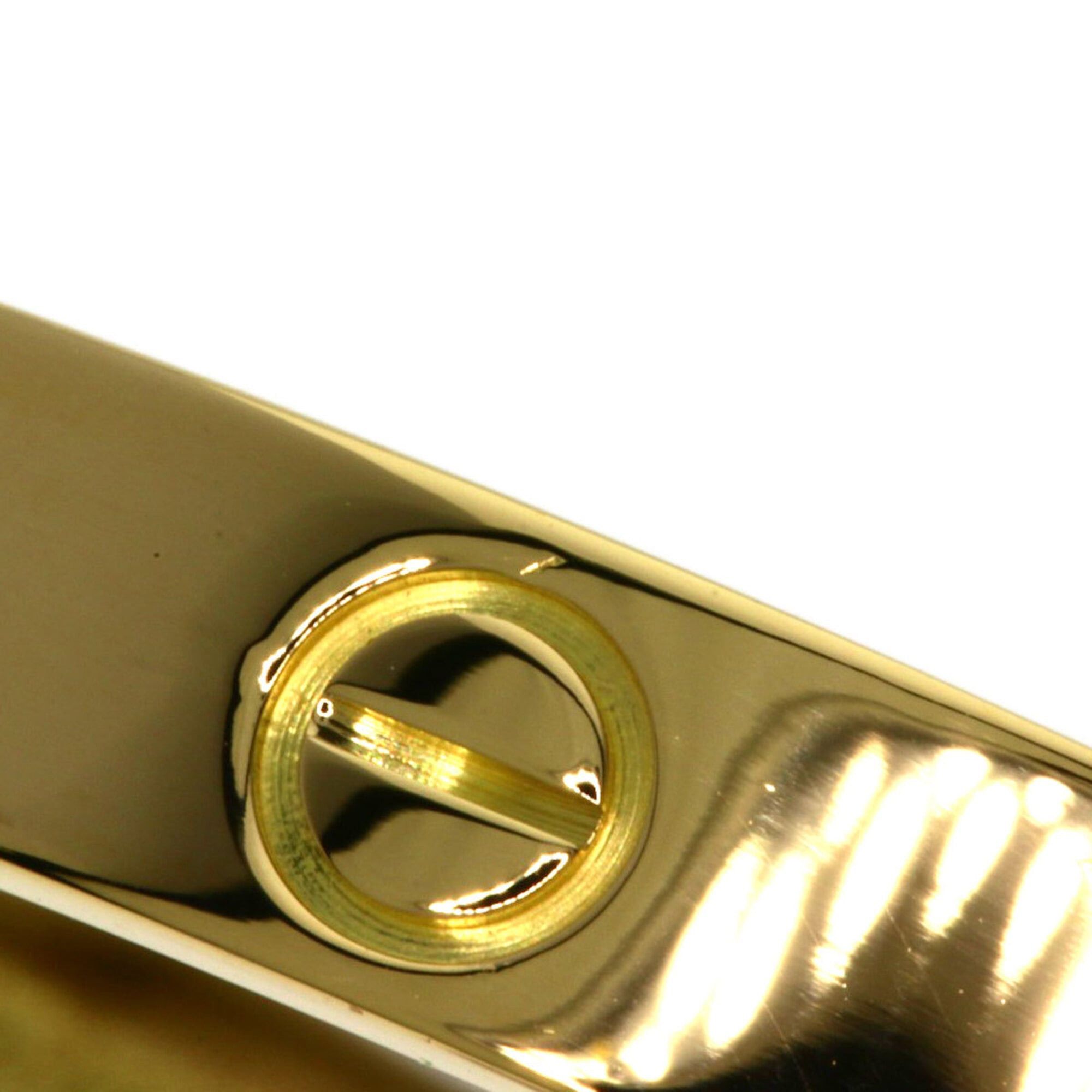 Cartier Cartier Love Bracelet (No Screwdriver) #17 Bracelet, 18K Yellow Gold, Women's Size ONE SIZE - 10 Thumbnail