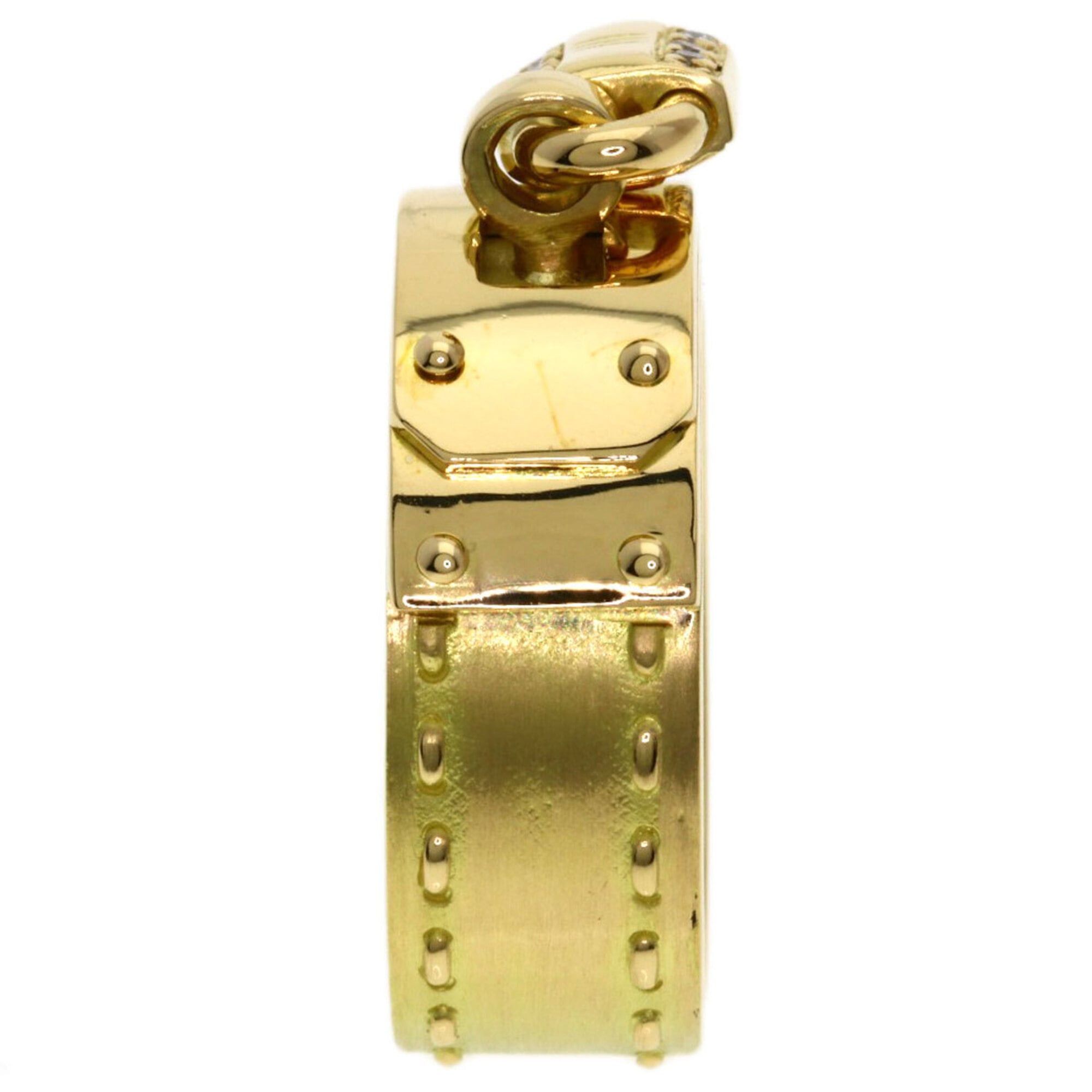 Hermes Hermes Kelly Diamond Ring #54, 18K Yellow Gold, Women's Size ONE SIZE - 3 Thumbnail
