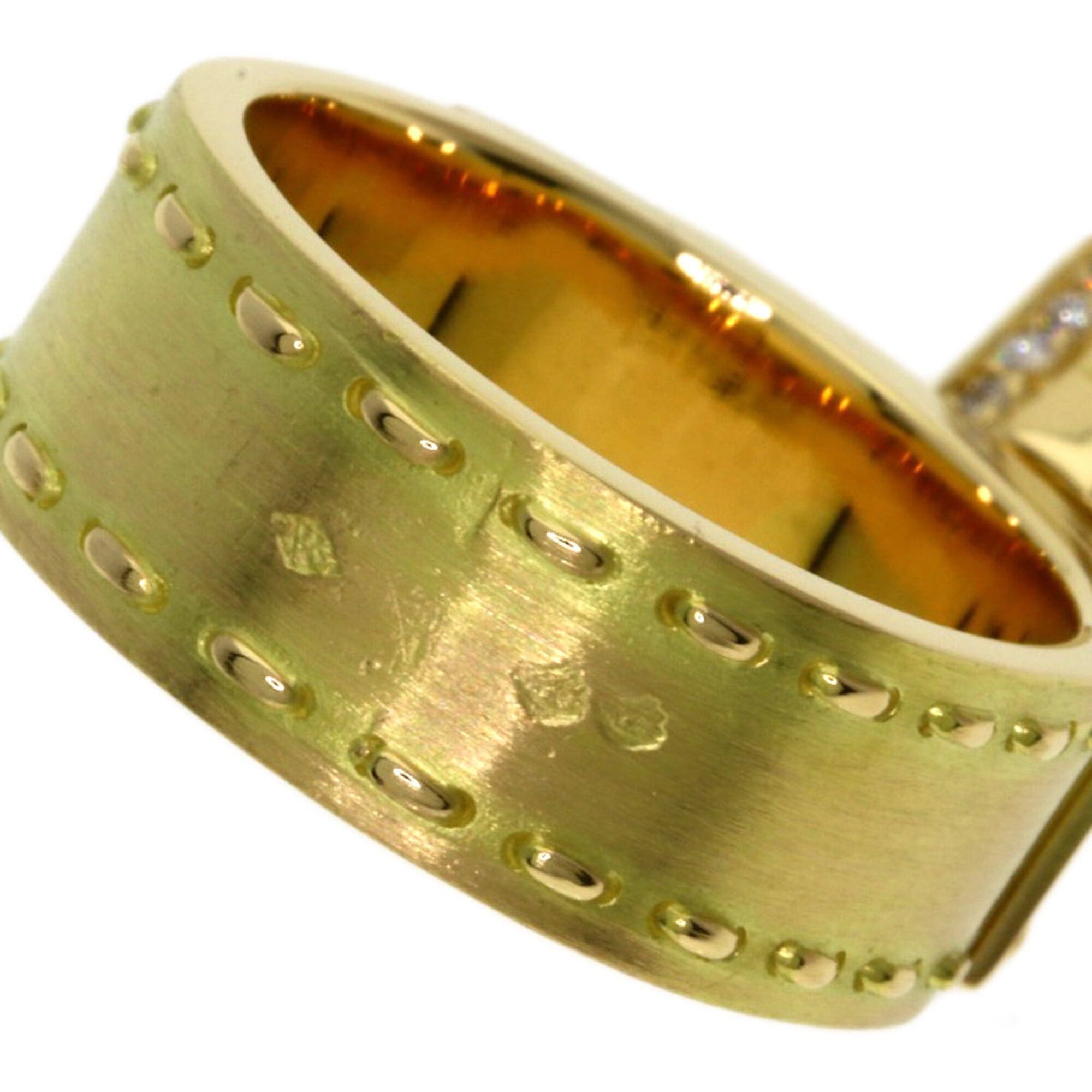 Hermes Hermes Kelly Diamond Ring #54, 18K Yellow Gold, Women's Size ONE SIZE - 10 Thumbnail