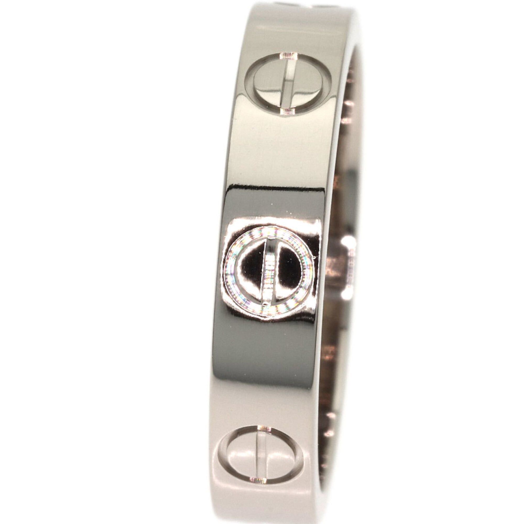 Cartier Cartier Love Ring #48, 18K White Gold, Women's Size ONE SIZE - 6 Thumbnail
