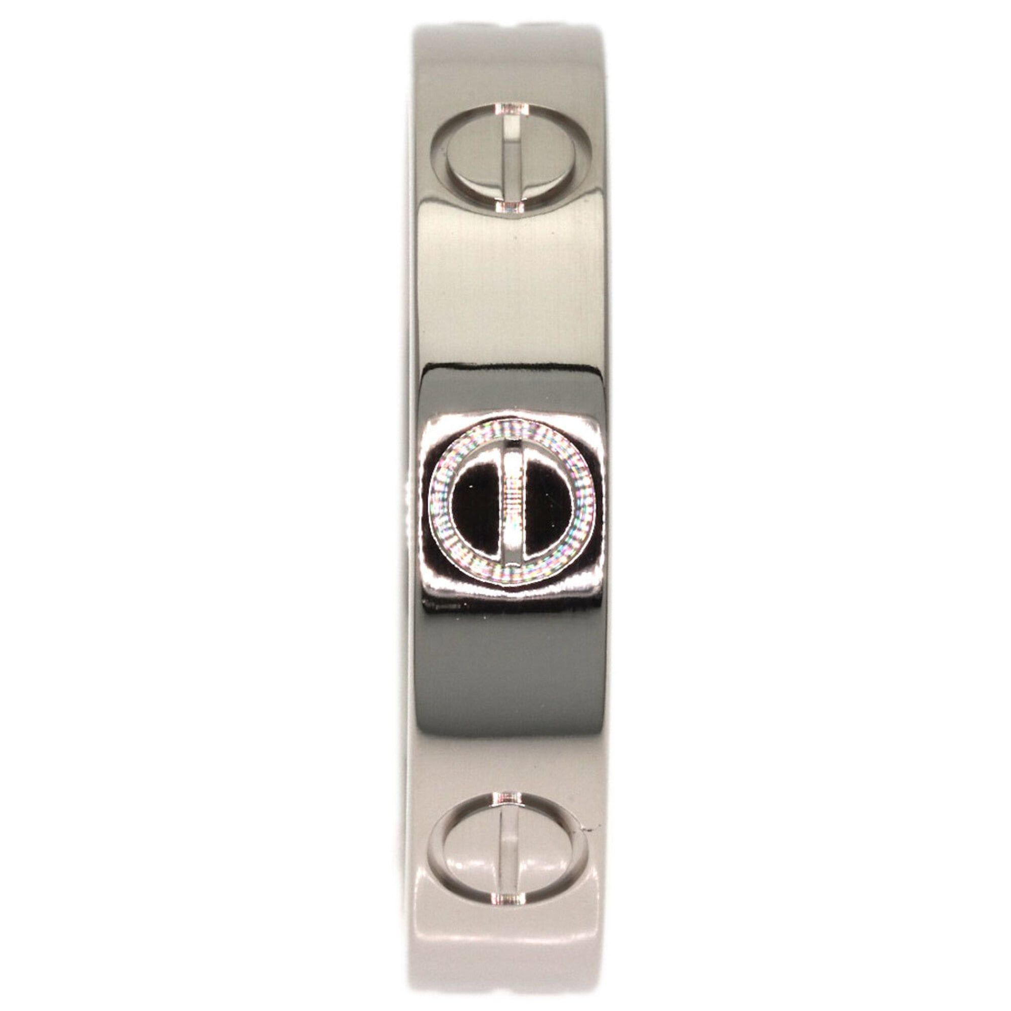 Cartier Cartier Love Ring #48, 18K White Gold, Women's Size ONE SIZE - 3 Thumbnail