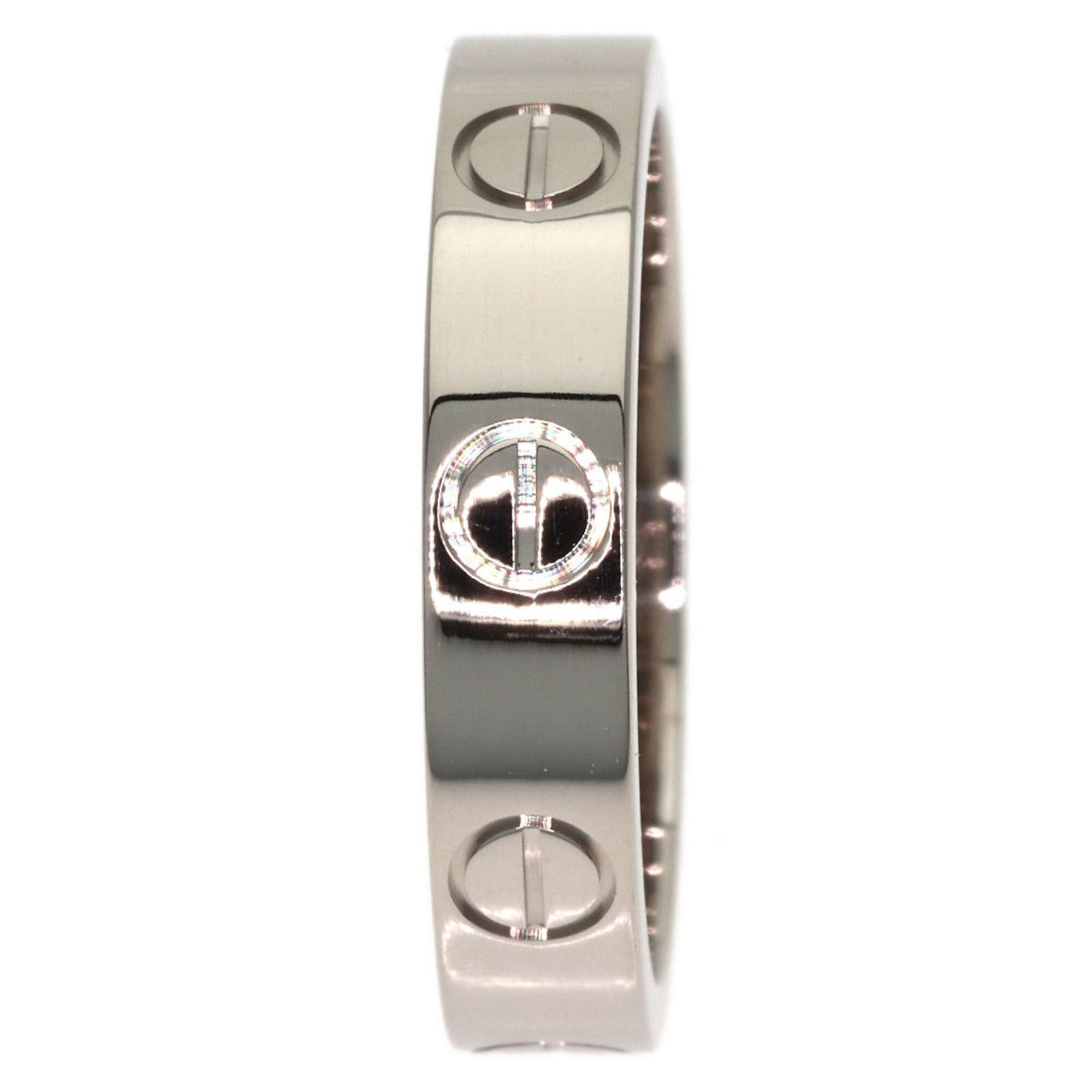 Cartier Cartier Love Ring #48, 18K White Gold, Women's Size ONE SIZE - 3 Thumbnail