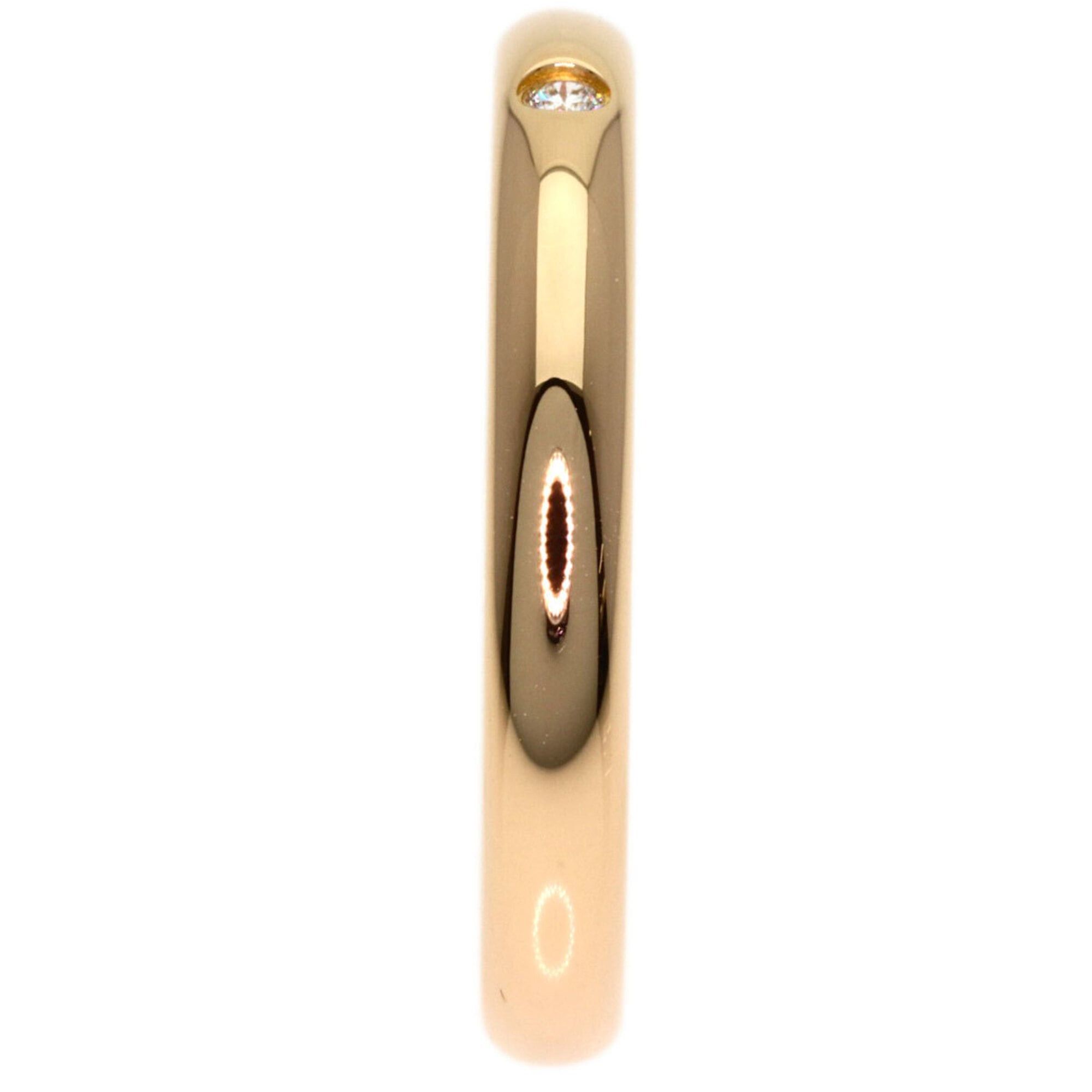 Cartier Cartier Wedding Ring, 1P Diamond, Size #51, 18K Pink Gold, Women's Size ONE SIZE - 3 Thumbnail