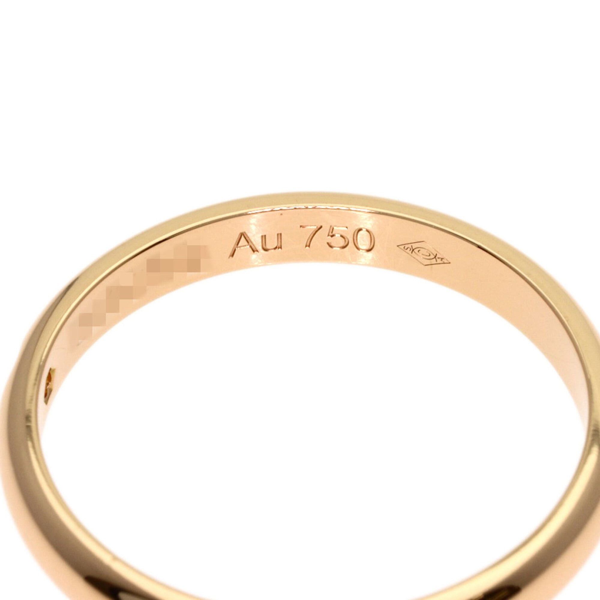 Cartier Cartier Wedding Ring, 1P Diamond, Size #51, 18K Pink Gold, Women's Size ONE SIZE - 5 Thumbnail