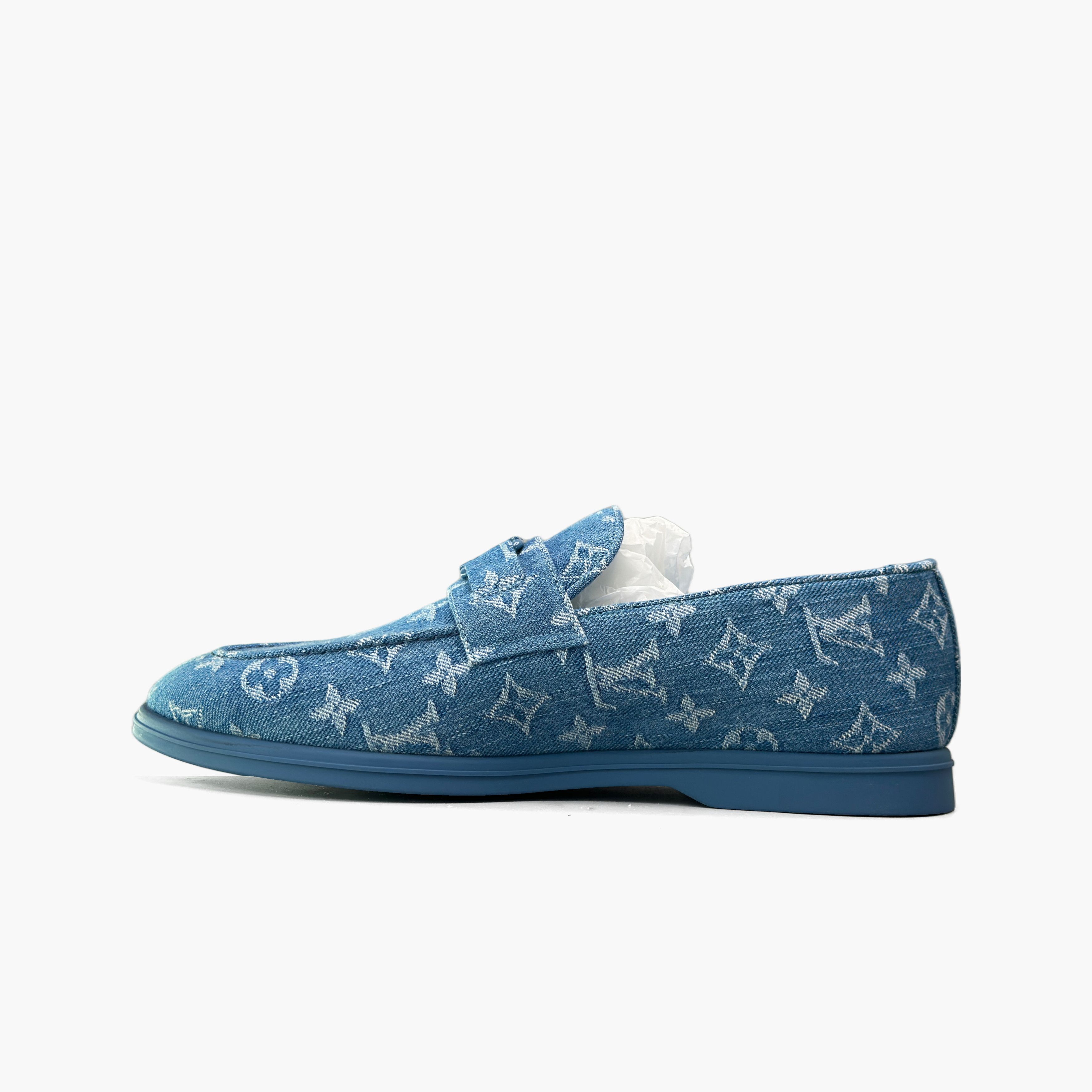 Louis Vuitton Louis Vuitton Monogram Denim Slip Ons US 8.5 Size US 8.5 / EU 41-42 - 3 Thumbnail