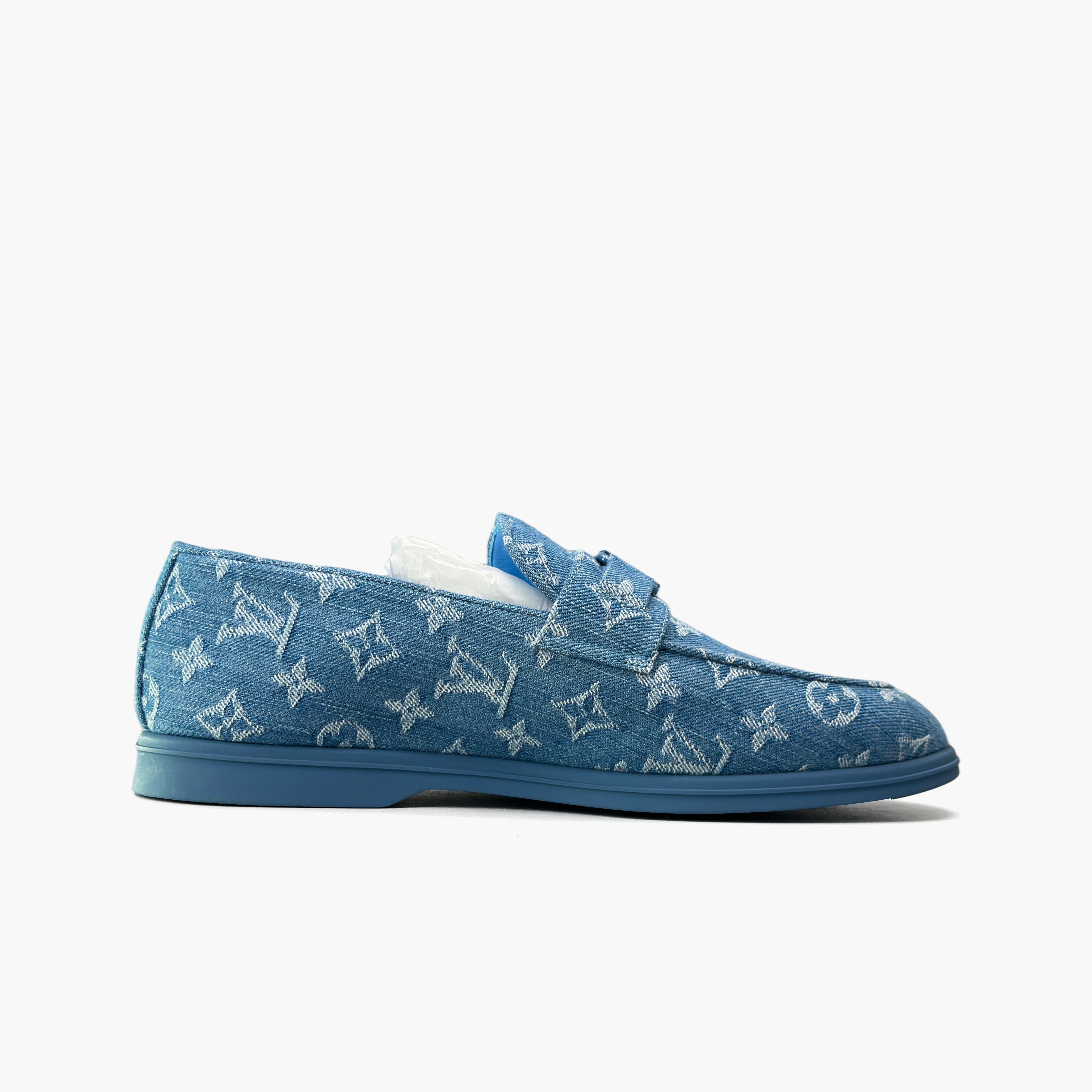 Louis Vuitton Louis Vuitton Monogram Denim Slip Ons US 8.5 Size US 8.5 / EU 41-42 - 2 Thumbnail