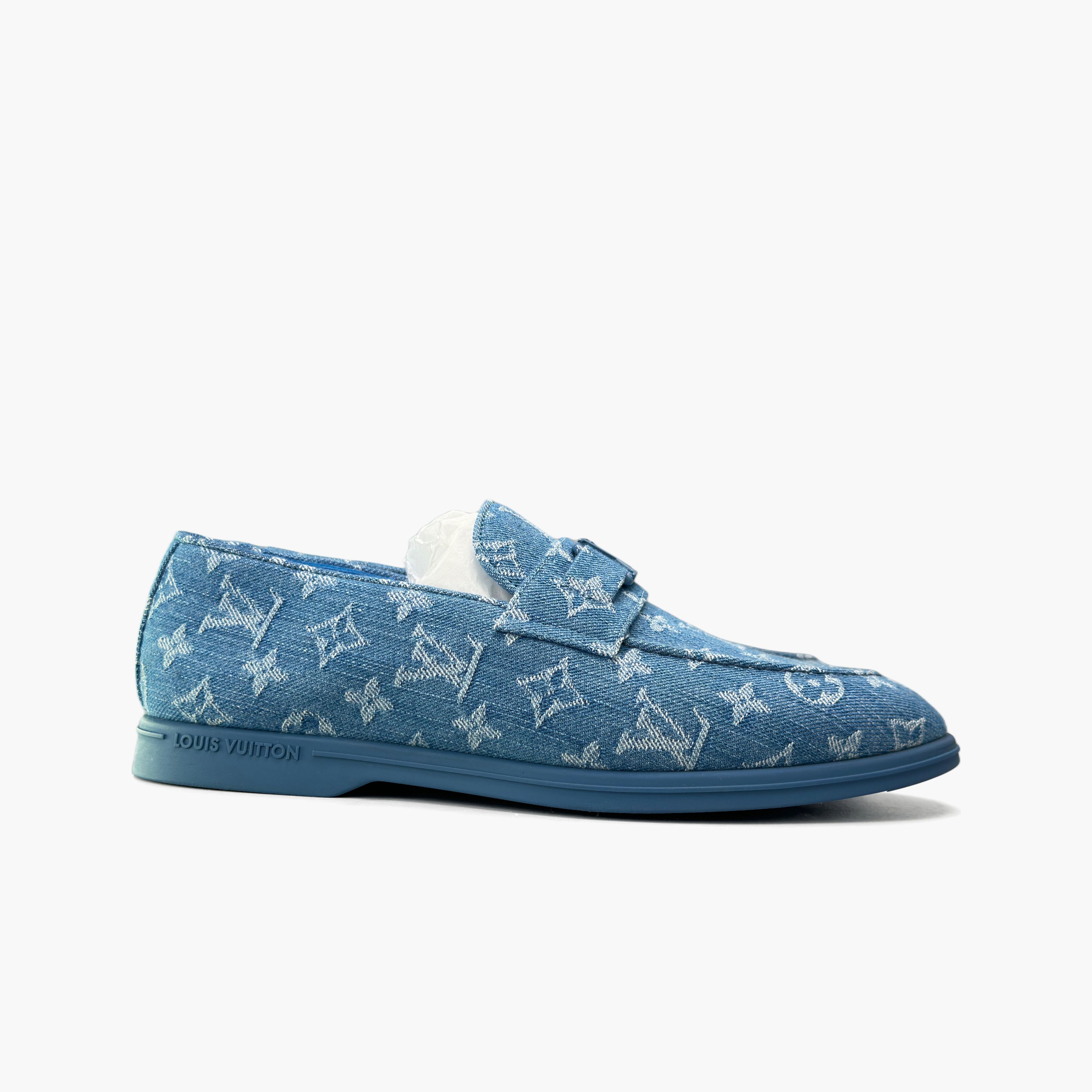 Louis Vuitton Louis Vuitton Monogram Denim Slip Ons US 8.5 Size US 8.5 / EU 41-42 - 4 Thumbnail