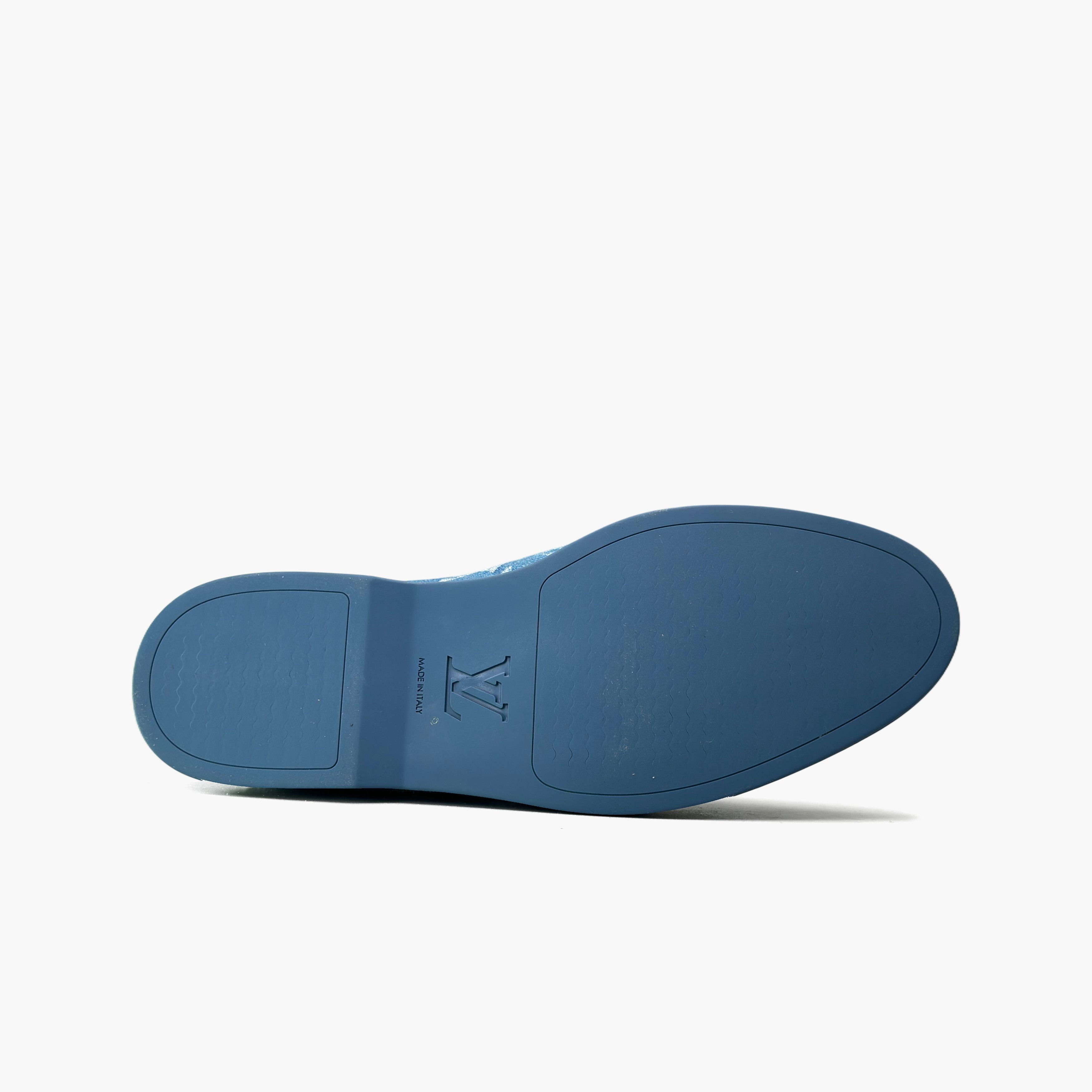 Louis Vuitton Louis Vuitton Monogram Denim Slip Ons US 8.5 Size US 8.5 / EU 41-42 - 7 Thumbnail