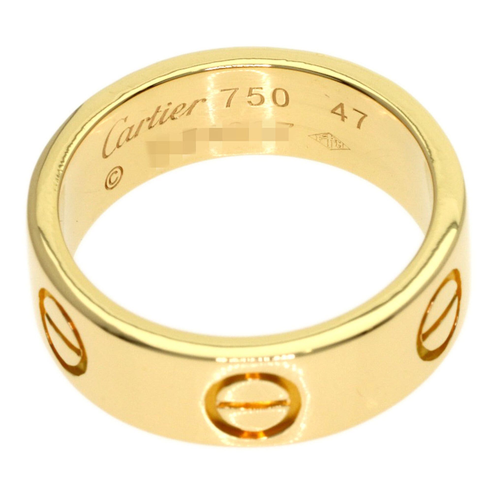 Cartier Cartier Love Ring #47, 18K Yellow Gold, Women's Size ONE SIZE - 4 Thumbnail