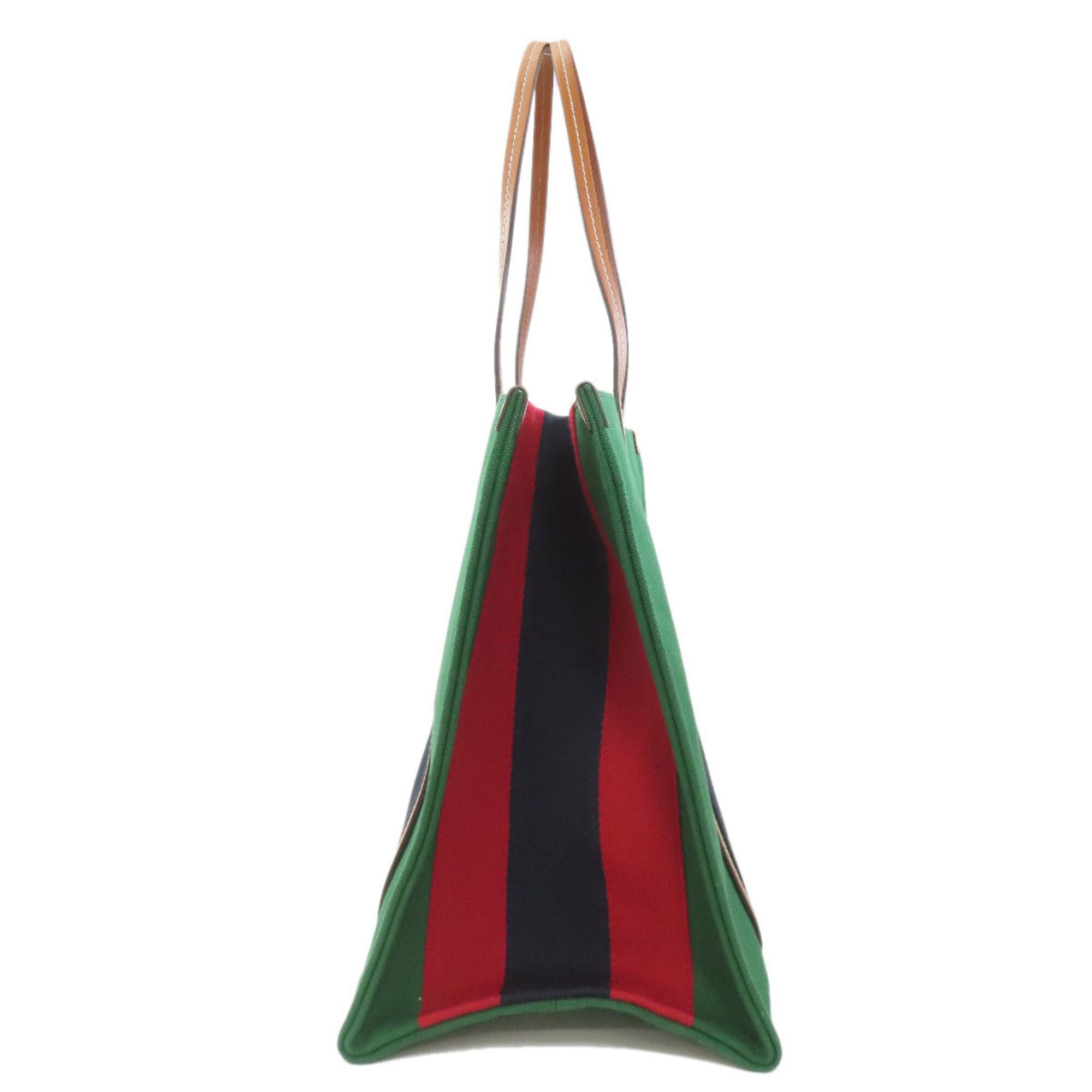 Gucci Gucci 727701 Interlocking G 2-Way Tote Bag, Canvas/Leather, Women's Size ONE SIZE - 3 Thumbnail