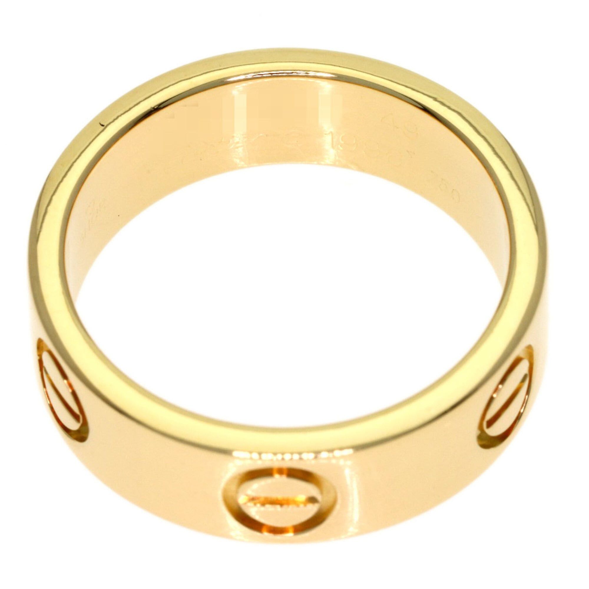 Cartier Cartier Love Ring #49, 18K Yellow Gold, Women's Size ONE SIZE - 4 Thumbnail