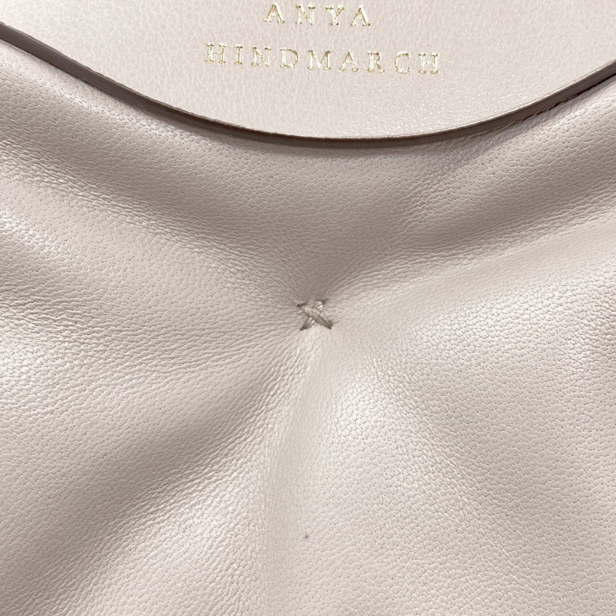 Anya Hindmarch Anya Hindmarch Chubby Barrel Shoulder Bag, Leather, Women's Size ONE SIZE - 7 Thumbnail