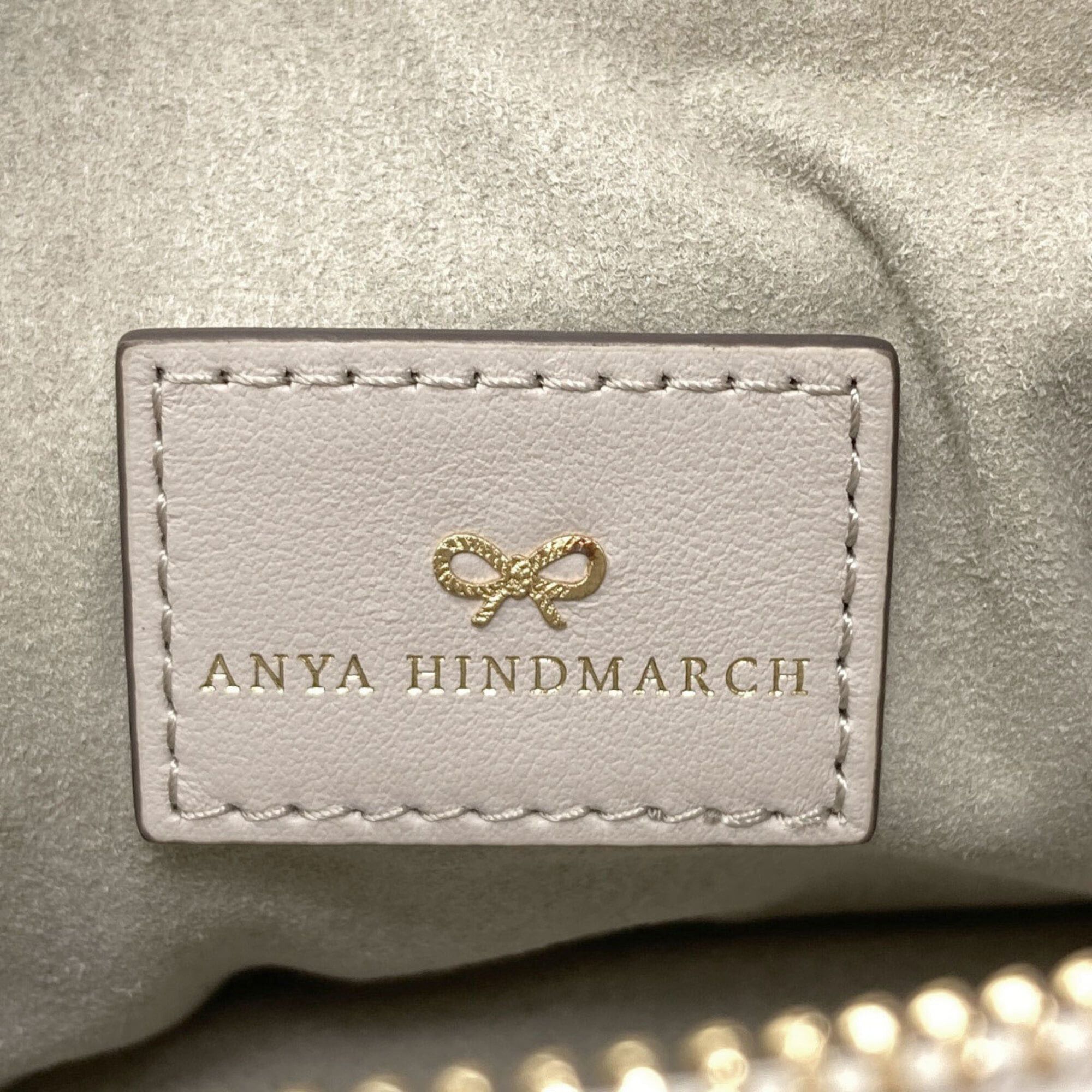 Anya Hindmarch Anya Hindmarch Chubby Barrel Shoulder Bag, Leather, Women's Size ONE SIZE - 6 Thumbnail