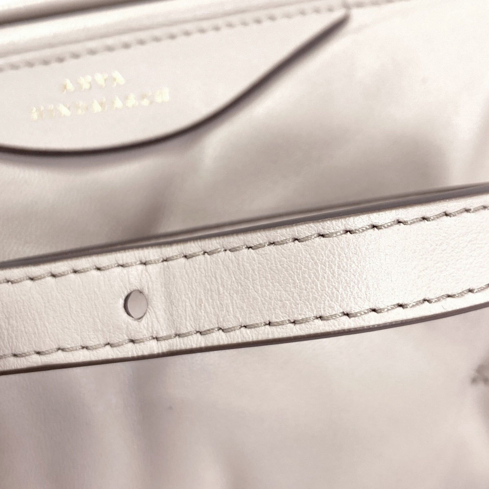 Anya Hindmarch Anya Hindmarch Chubby Barrel Shoulder Bag, Leather, Women's Size ONE SIZE - 12 Thumbnail
