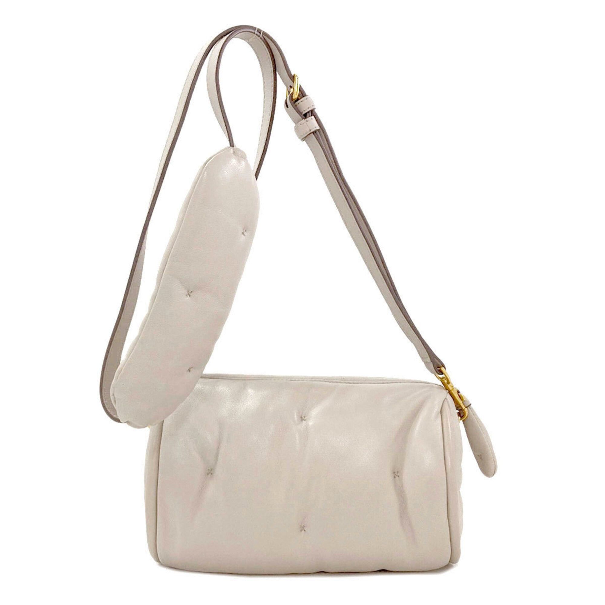 Anya Hindmarch Anya Hindmarch Chubby Barrel Shoulder Bag, Leather, Women's Size ONE SIZE - 2 Thumbnail