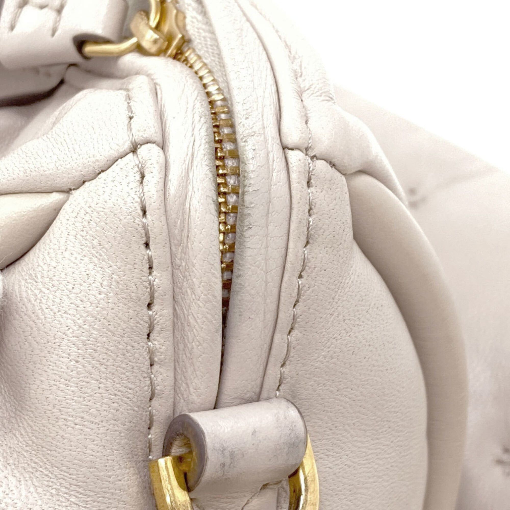 Anya Hindmarch Anya Hindmarch Chubby Barrel Shoulder Bag, Leather, Women's Size ONE SIZE - 8 Thumbnail