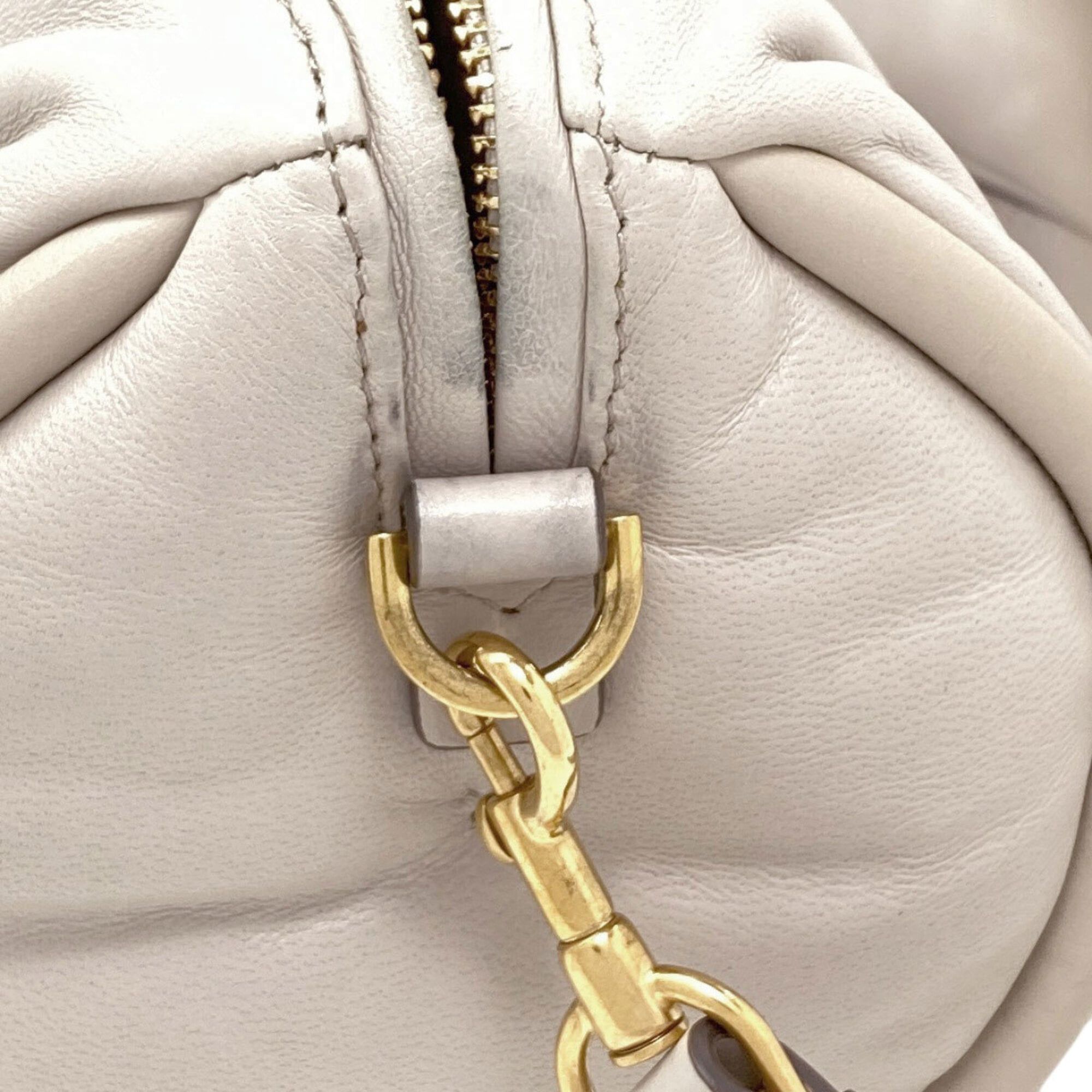 Anya Hindmarch Anya Hindmarch Chubby Barrel Shoulder Bag, Leather, Women's Size ONE SIZE - 11 Thumbnail