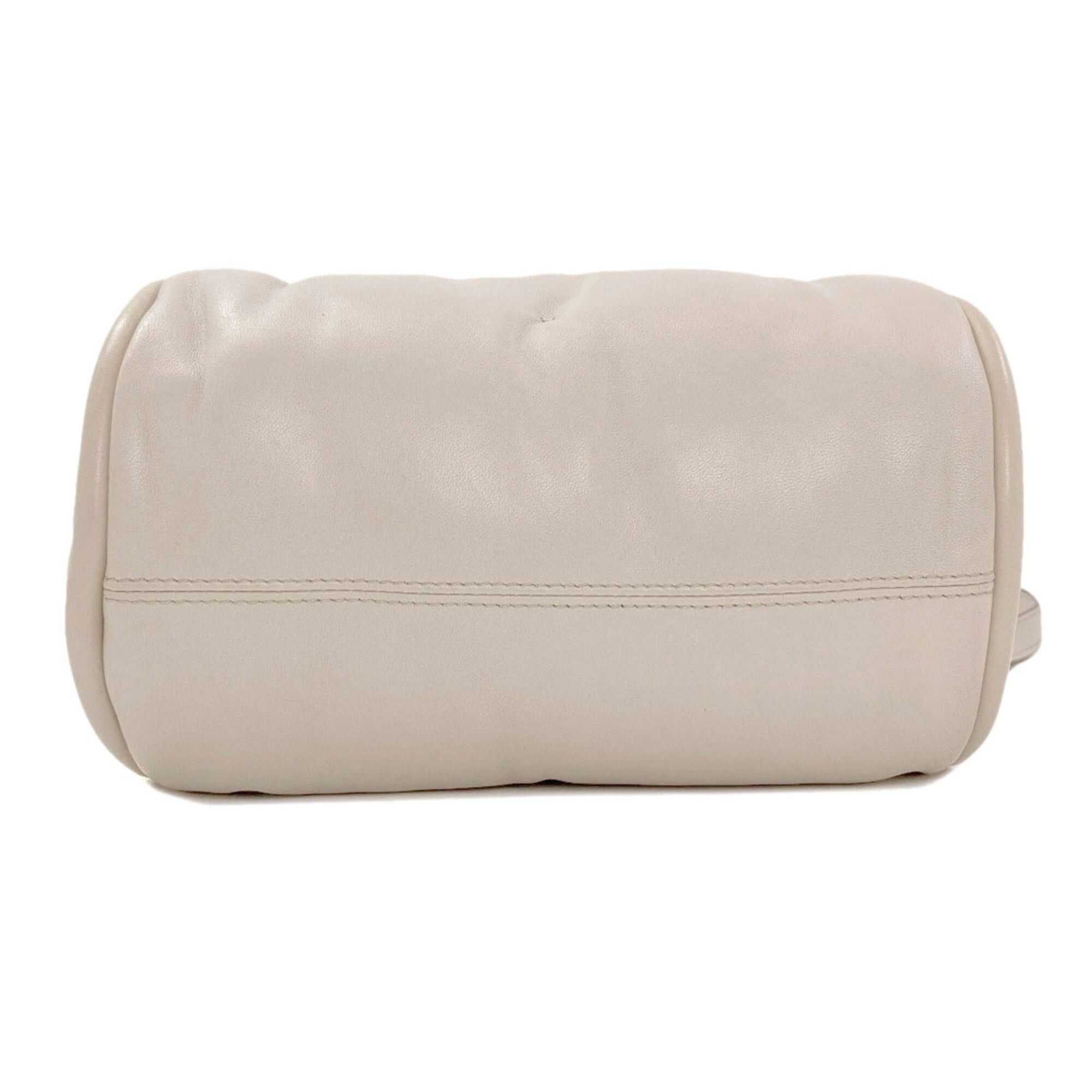 Anya Hindmarch Anya Hindmarch Chubby Barrel Shoulder Bag, Leather, Women's Size ONE SIZE - 4 Thumbnail
