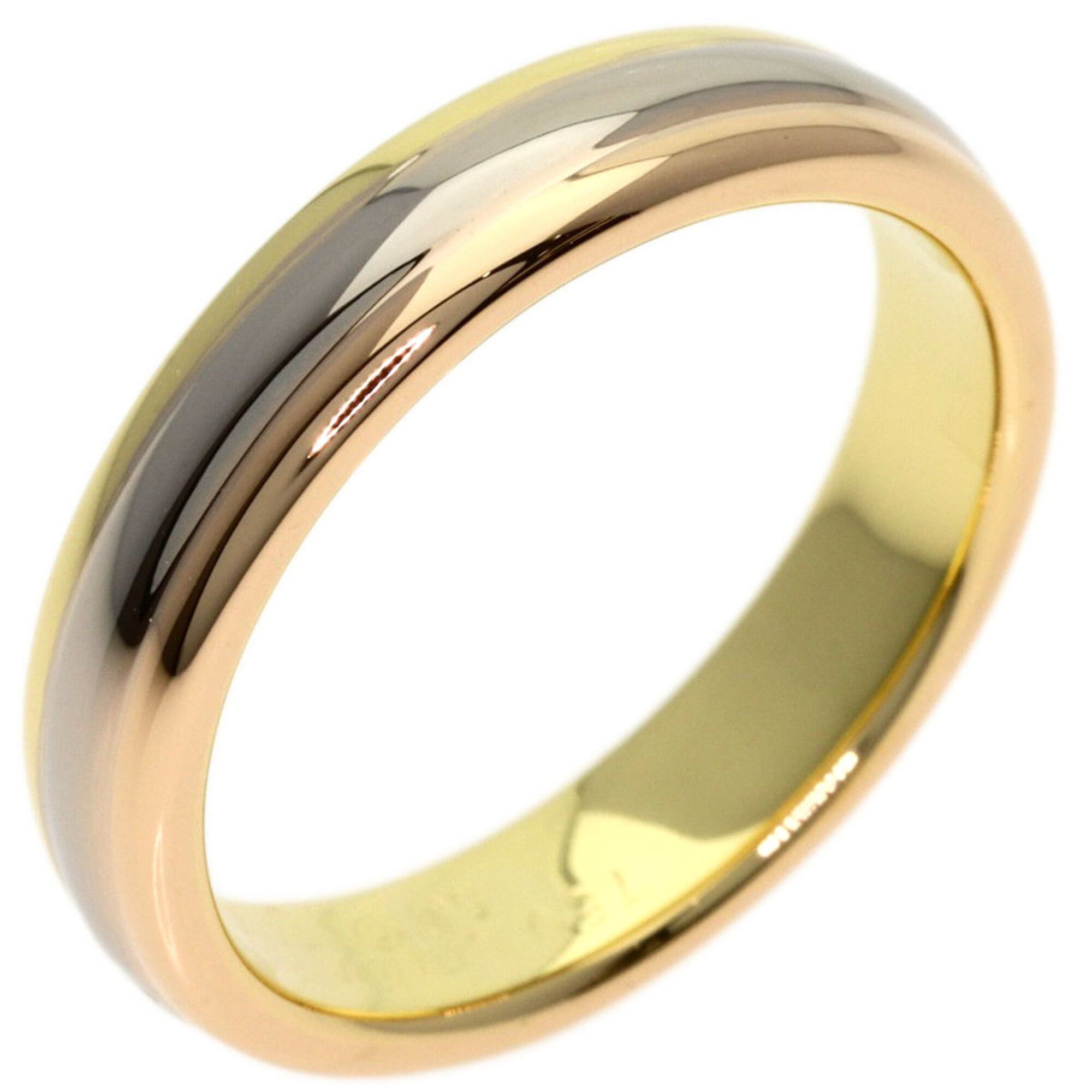 Cartier Cartier 3-color #54 ring in 18K yellow gold/18K rose white gold for women. Size ONE SIZE - 2 Thumbnail