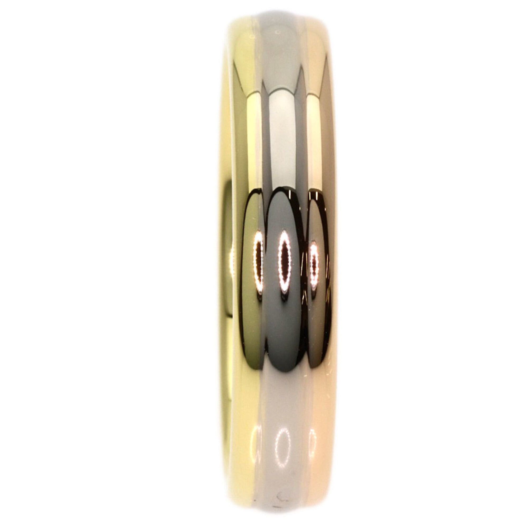 Cartier Cartier 3-color #54 ring in 18K yellow gold/18K rose white gold for women. Size ONE SIZE - 3 Thumbnail